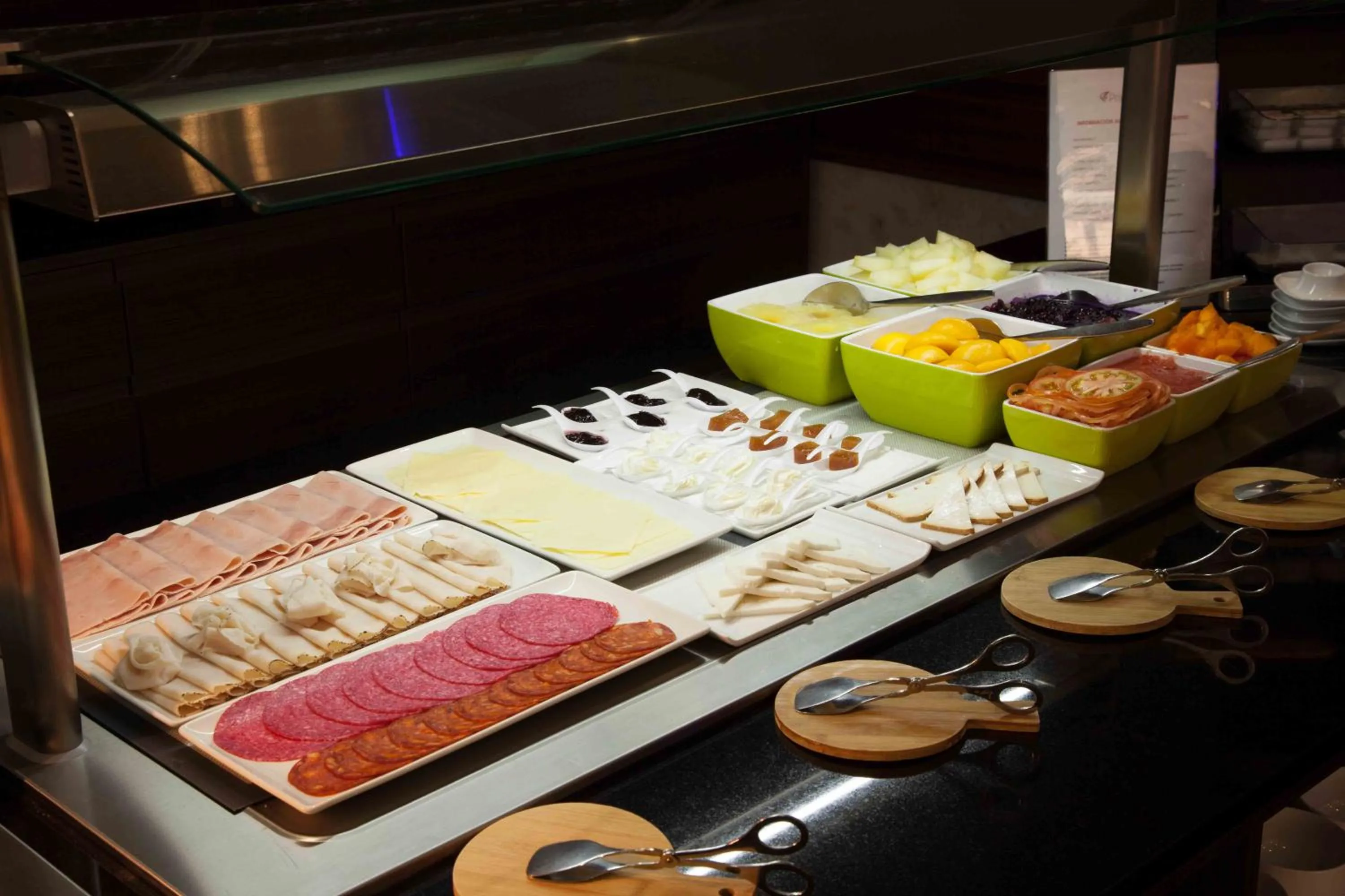 Breakfast in Hotel Principe Paz