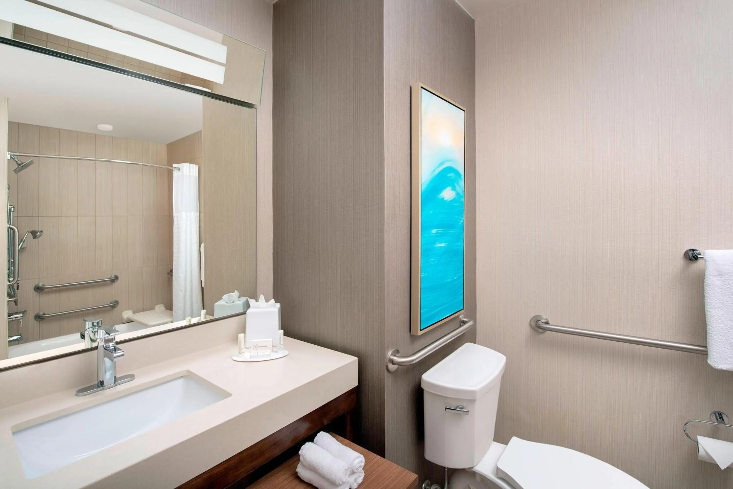 Bathroom in Courtyard Houston NW/290 Corridor