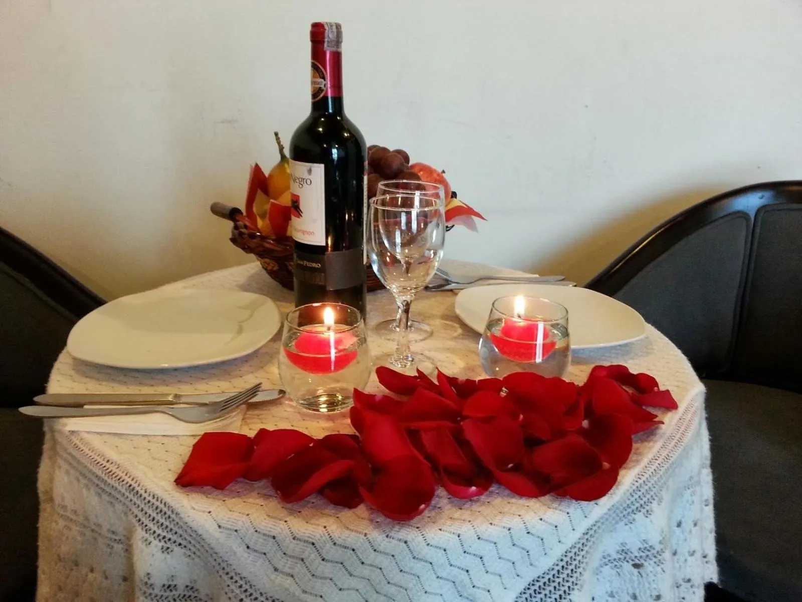 Food and drinks in Hotel Casa Quinta Embajada