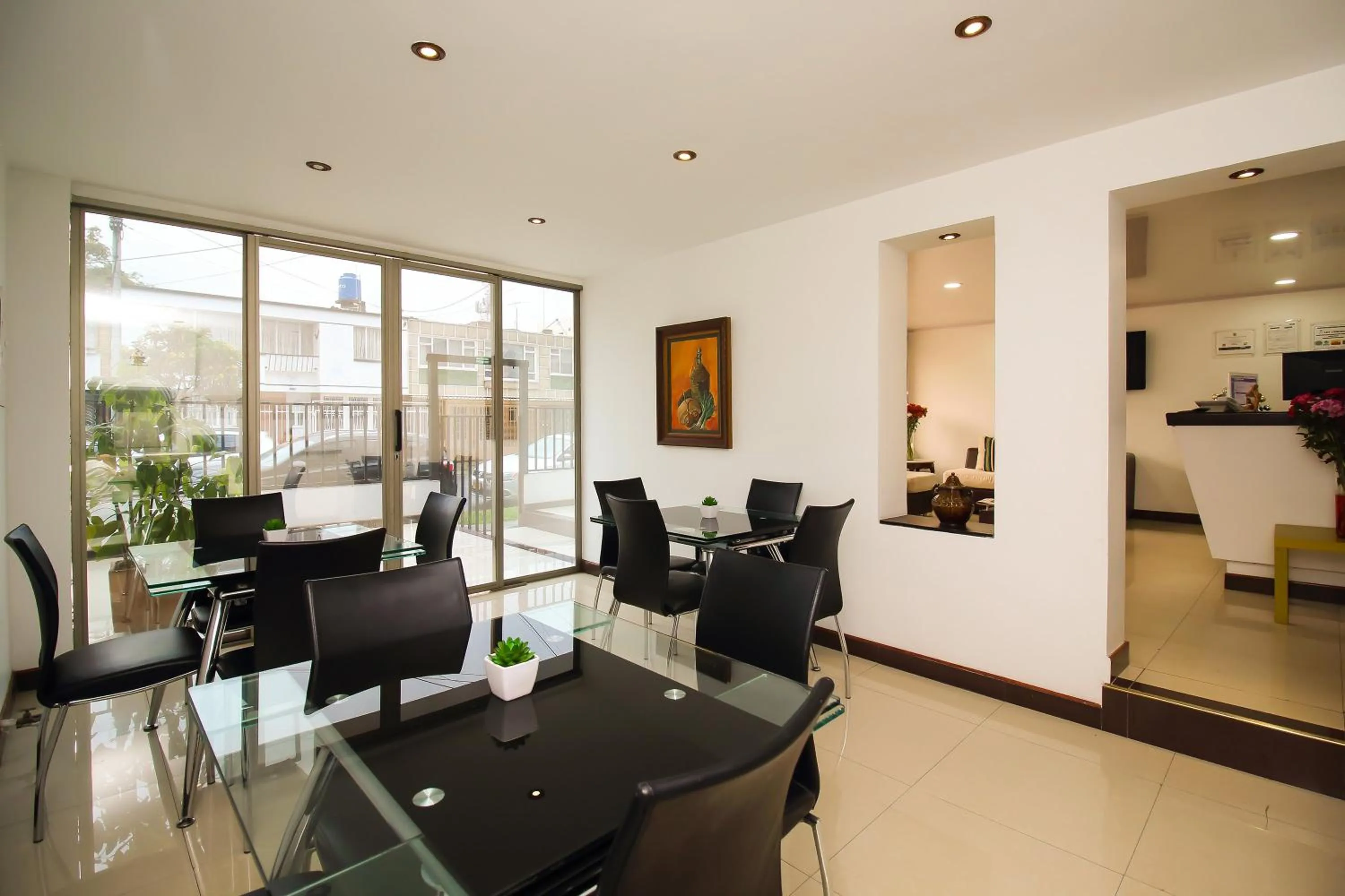 Dining area in Hotel Casa Quinta Embajada