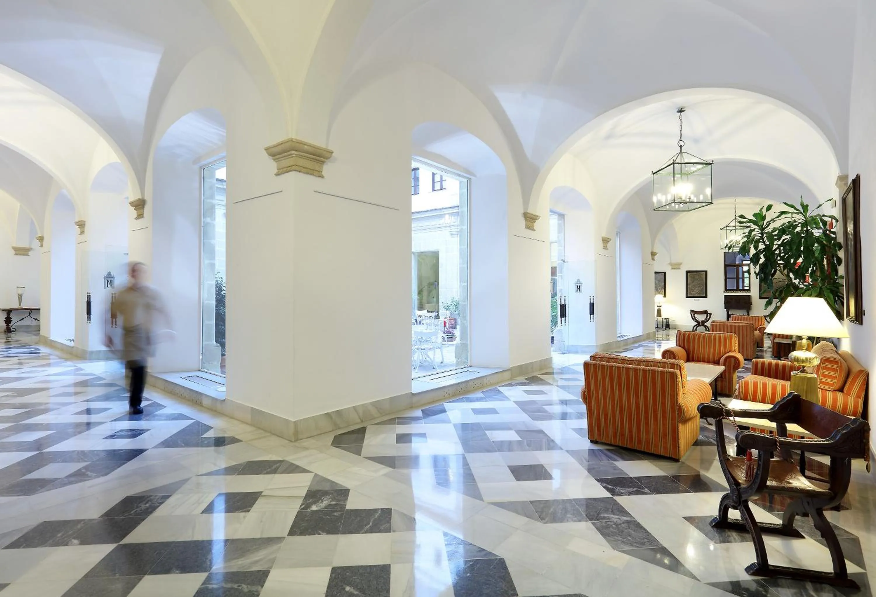 Lobby or reception in Crisol Monasterio de San Miguel