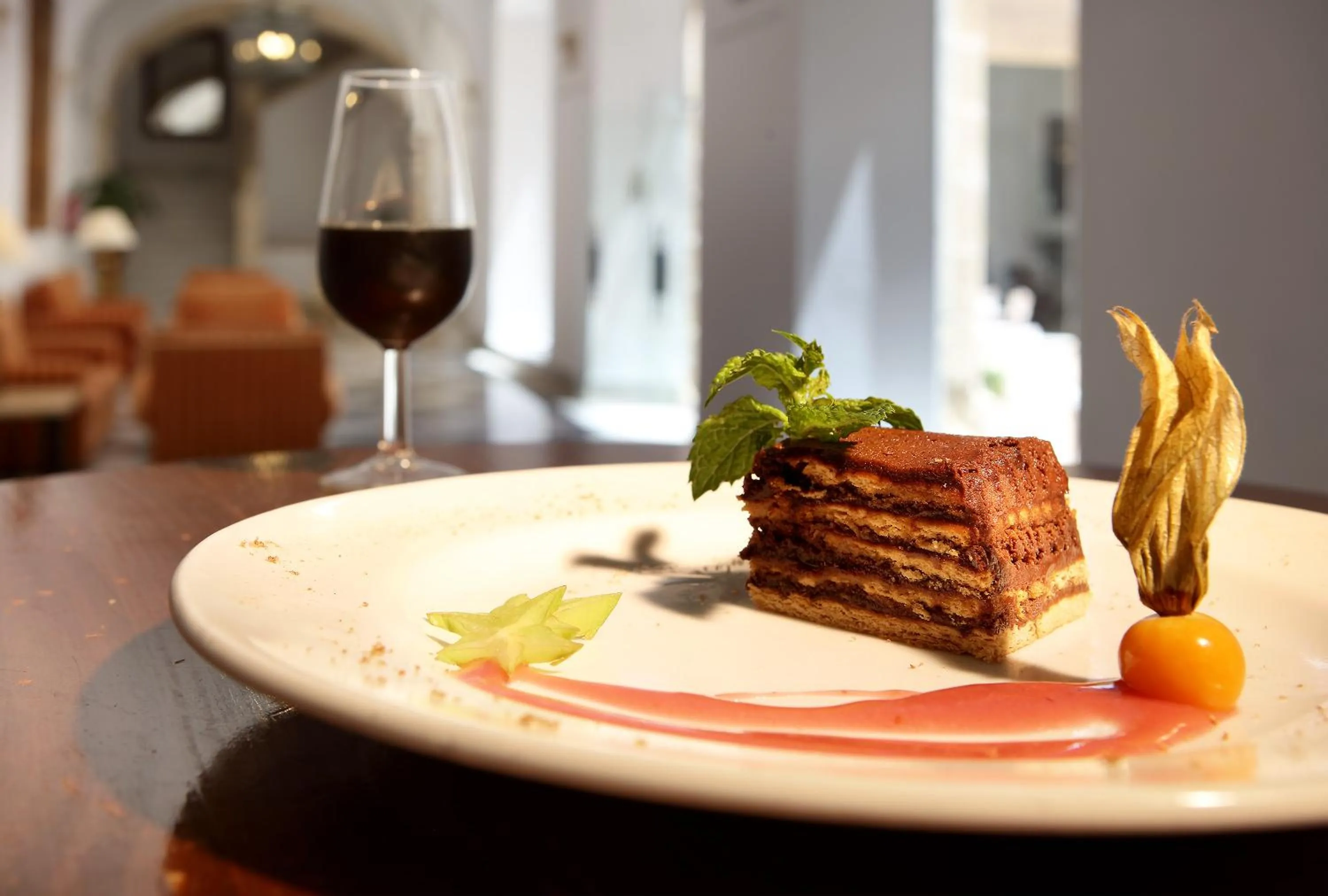 Food close-up in Crisol Monasterio de San Miguel