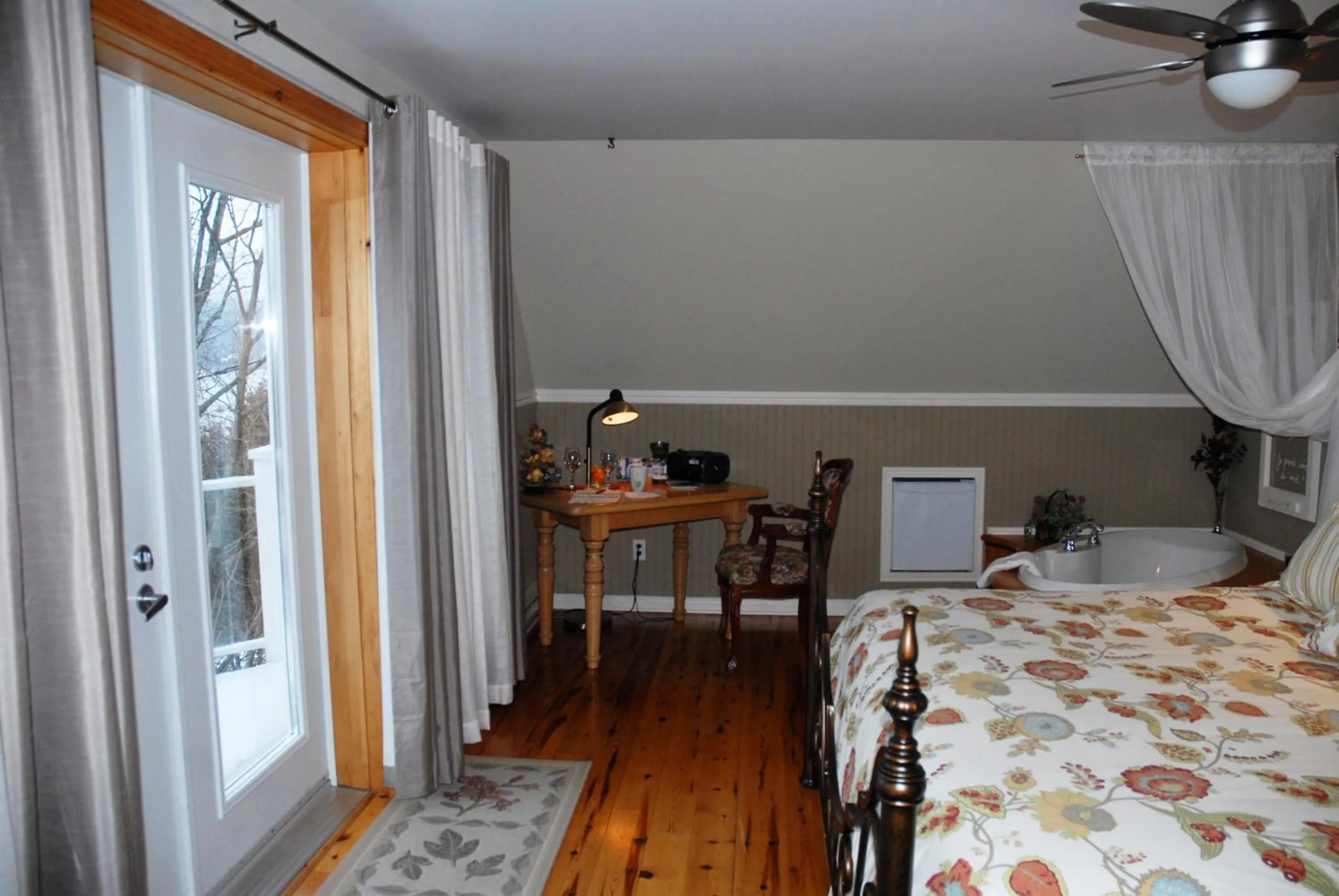 Bed in Gîte Au Perchoir