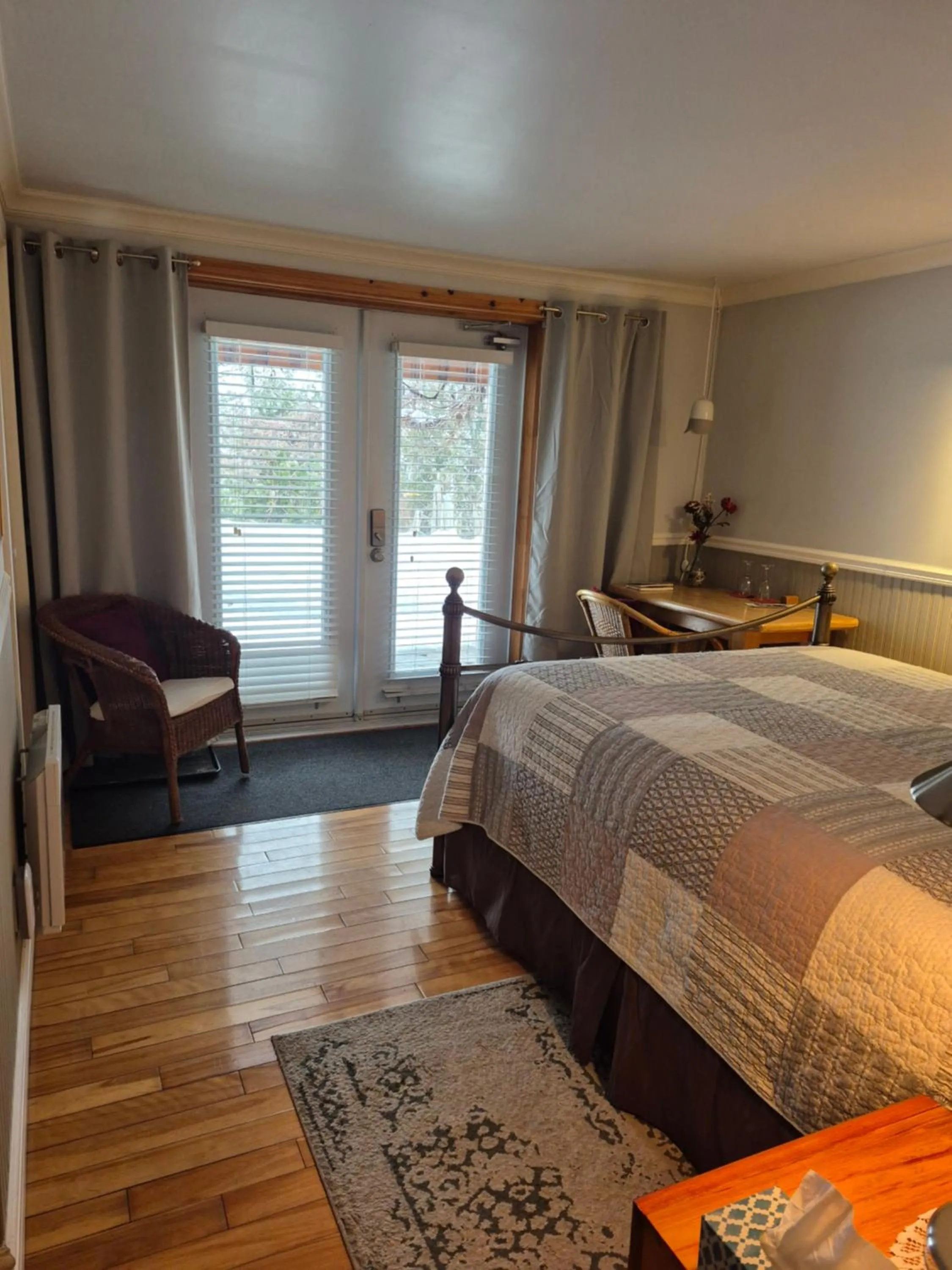 Bed in Gîte Au Perchoir