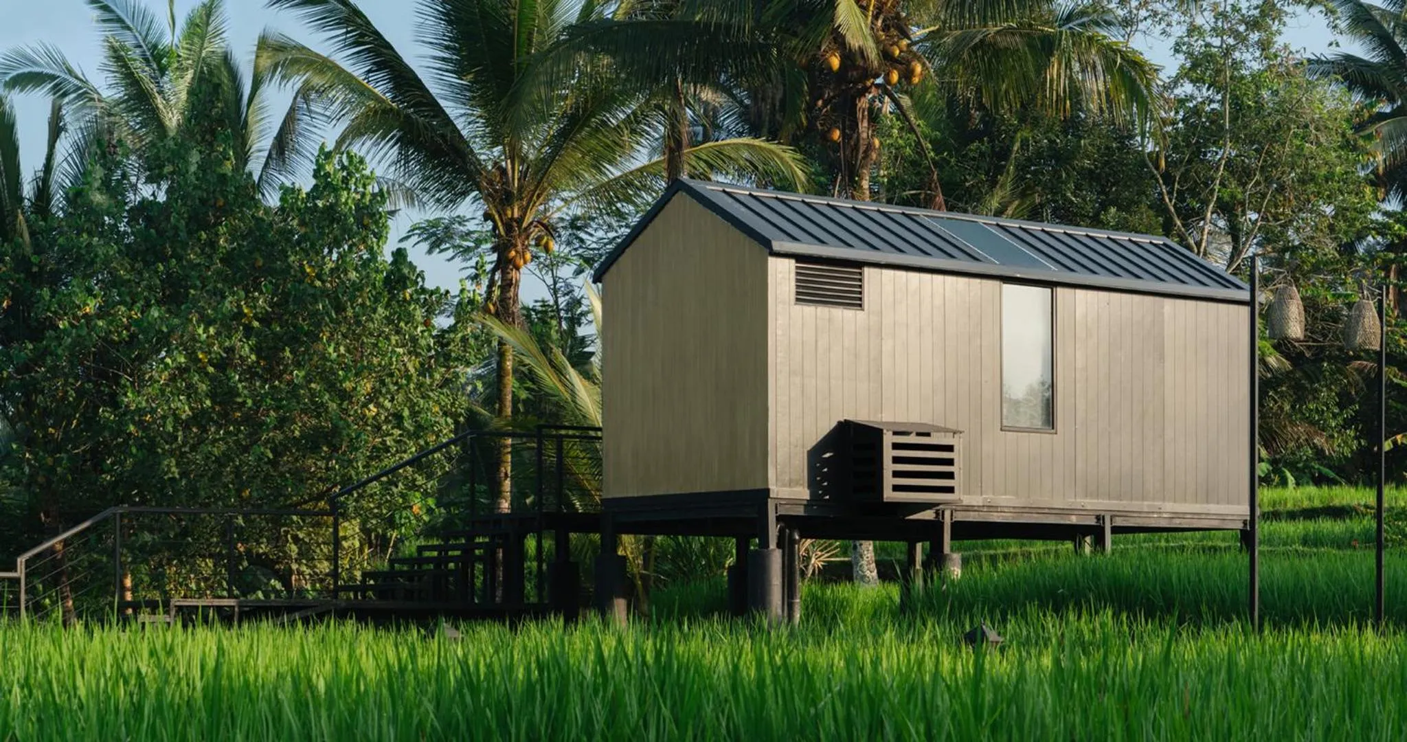 Property building in Bobocabin Ubud, Bali