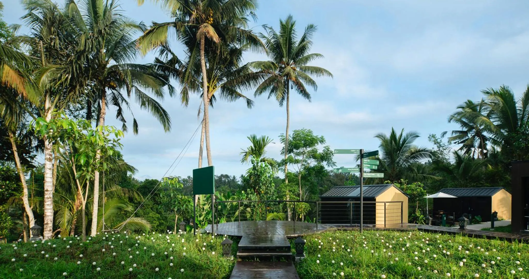 Natural landscape in Bobocabin Ubud, Bali