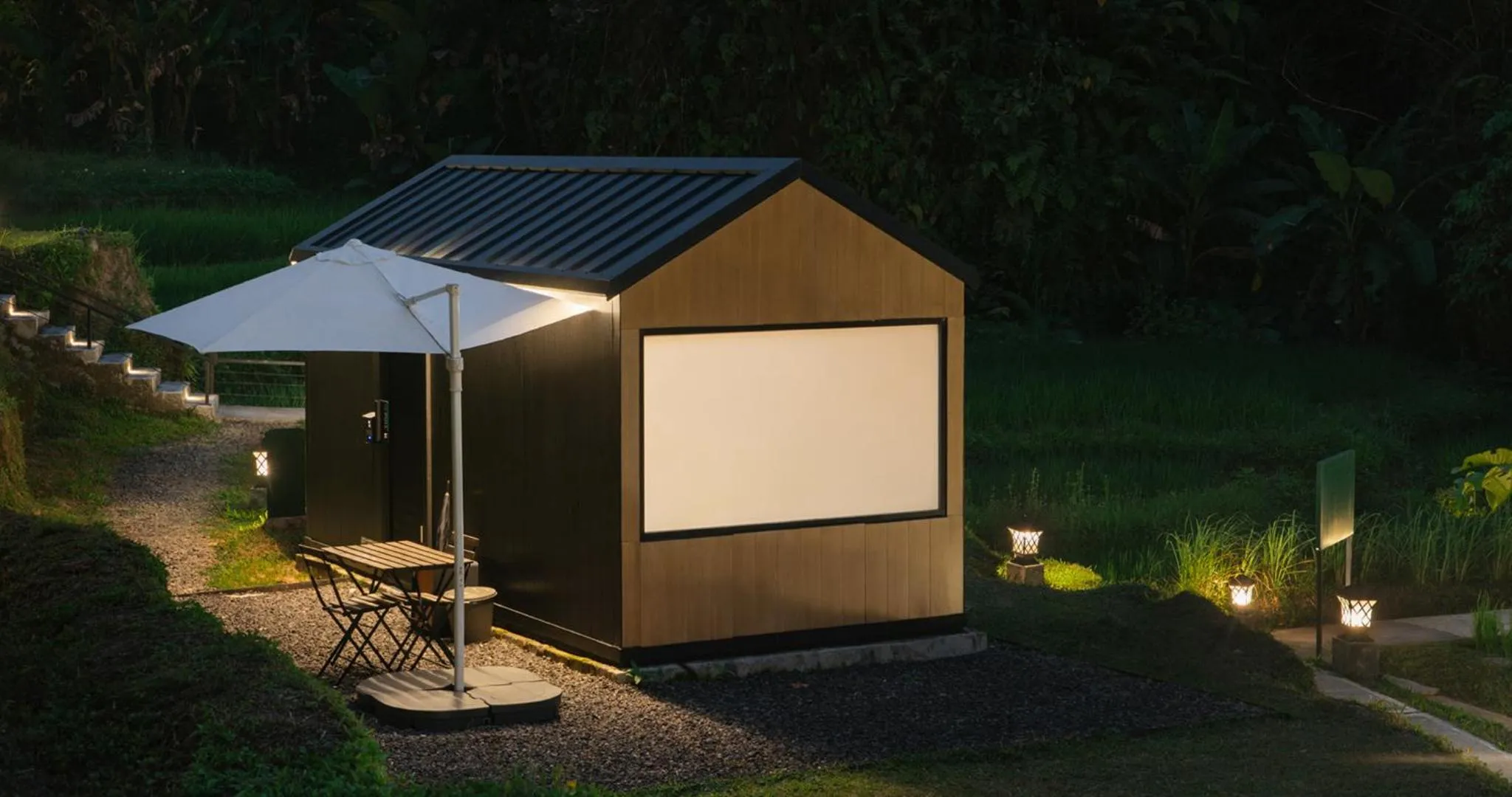 Property building in Bobocabin Ubud, Bali