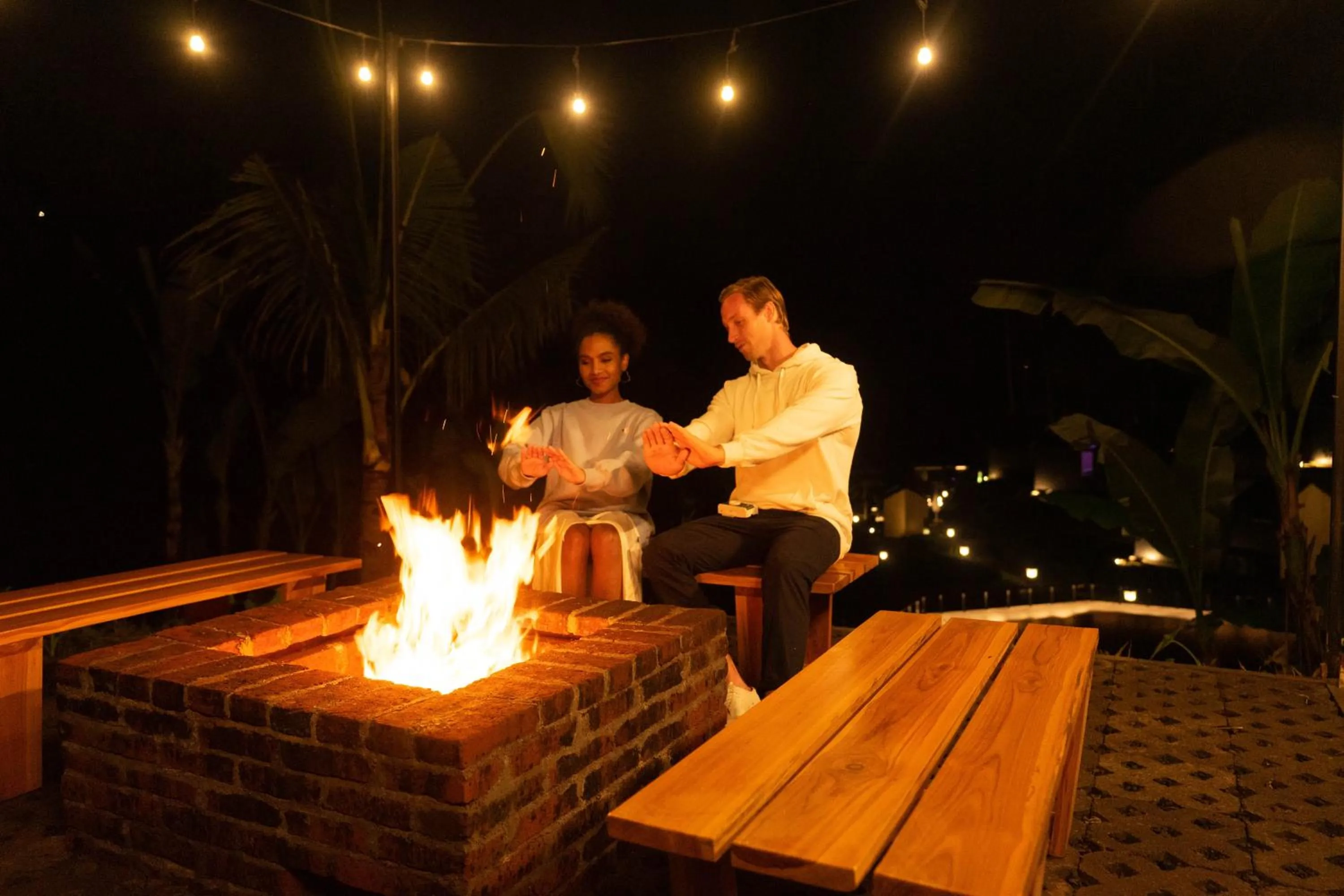 flat iron in Bobocabin Ubud, Bali