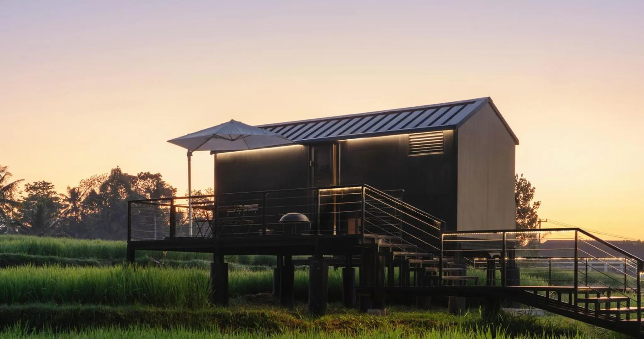 Property building in Bobocabin Ubud, Bali