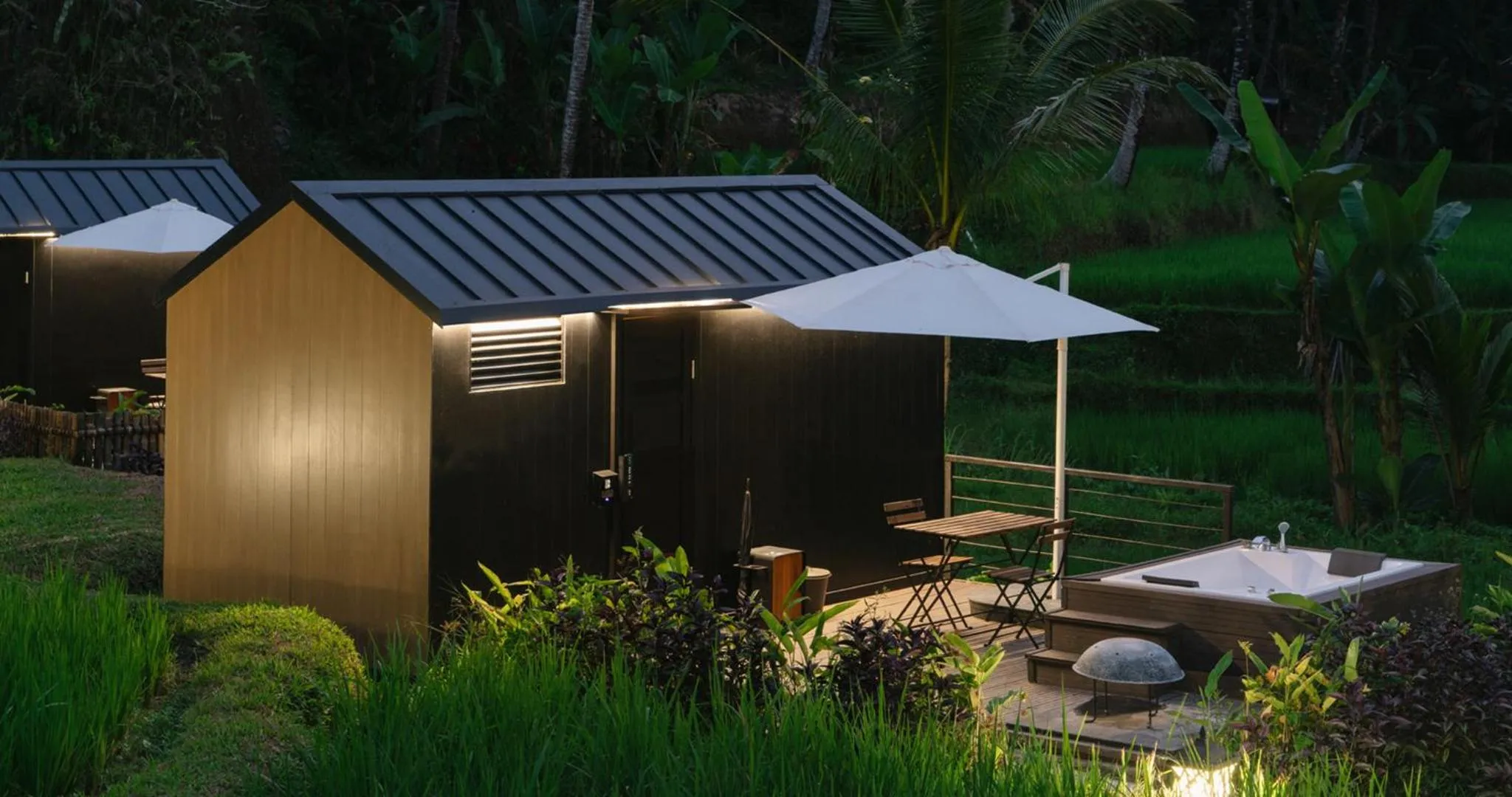 Property building in Bobocabin Ubud, Bali