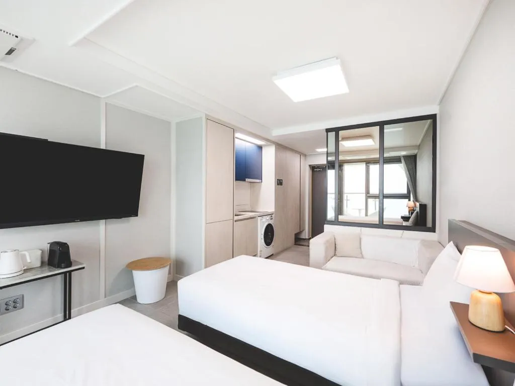 Bed in Elmomento Gwangan