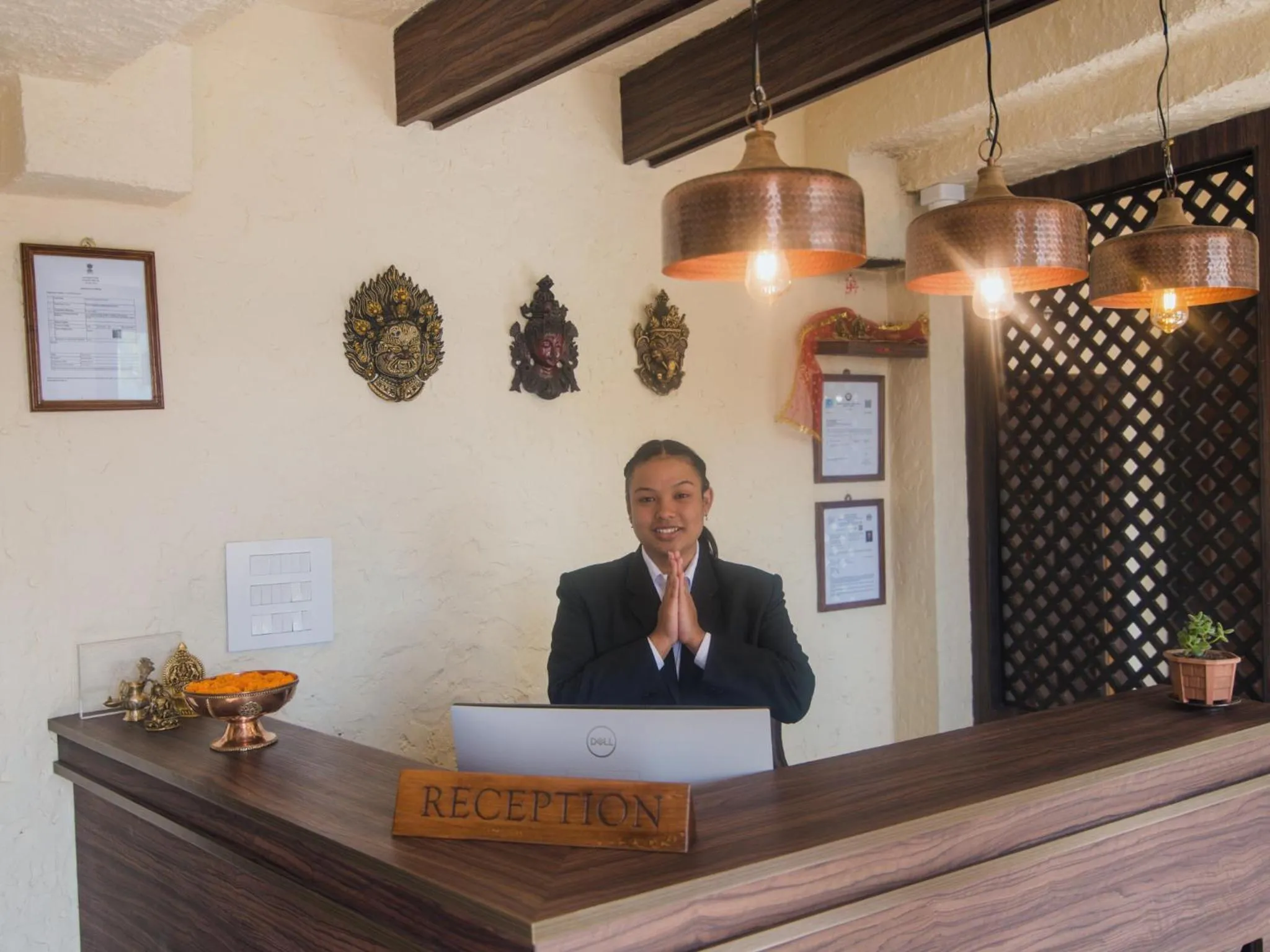 Staff in Tree of Life Indra Mandala Hotel, Gangtok