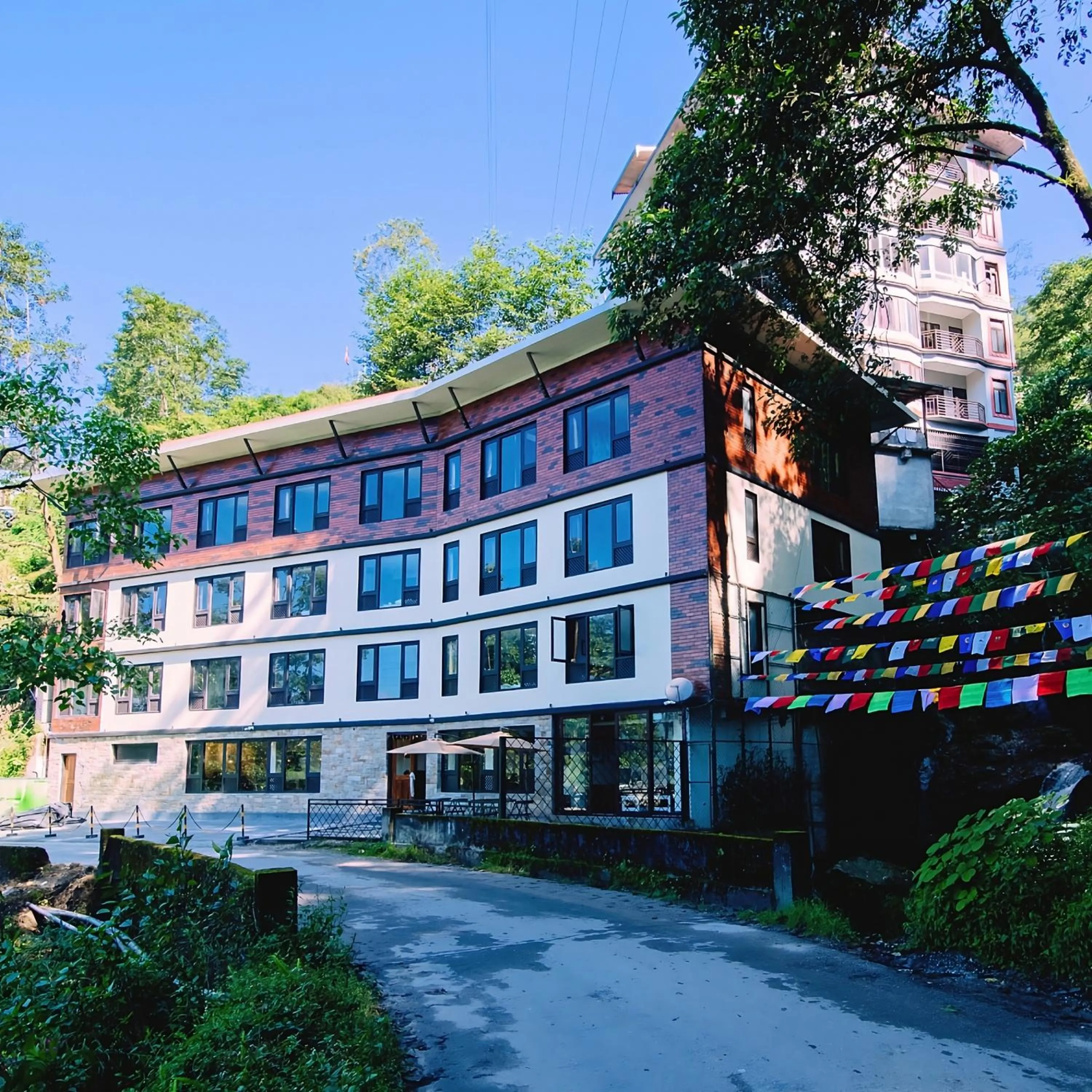 Facade/entrance in Tree of Life Indra Mandala Hotel, Gangtok