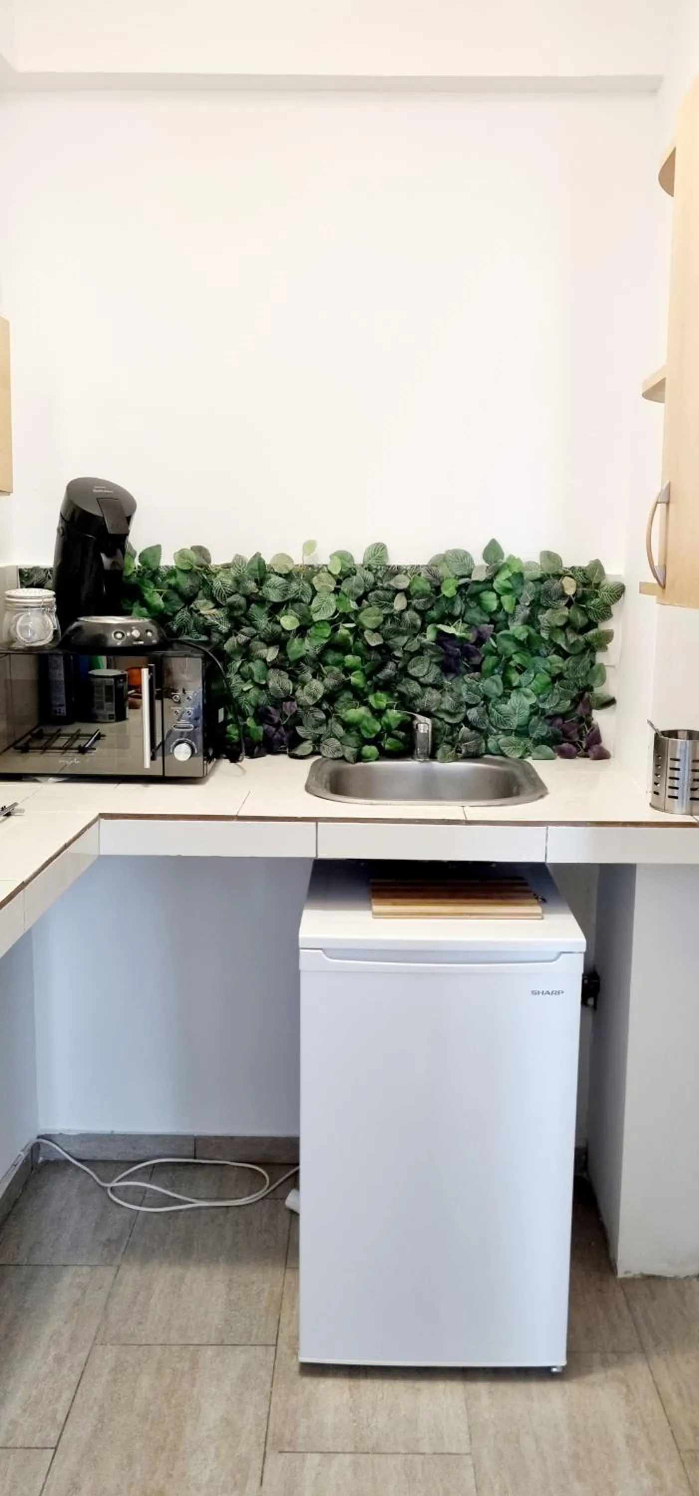 minibar in Studio Central Exer III