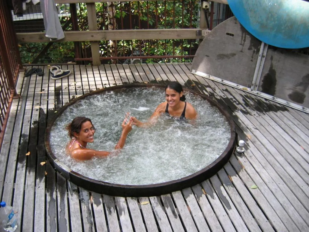 Hot Tub in Karelia Alpine Lodge