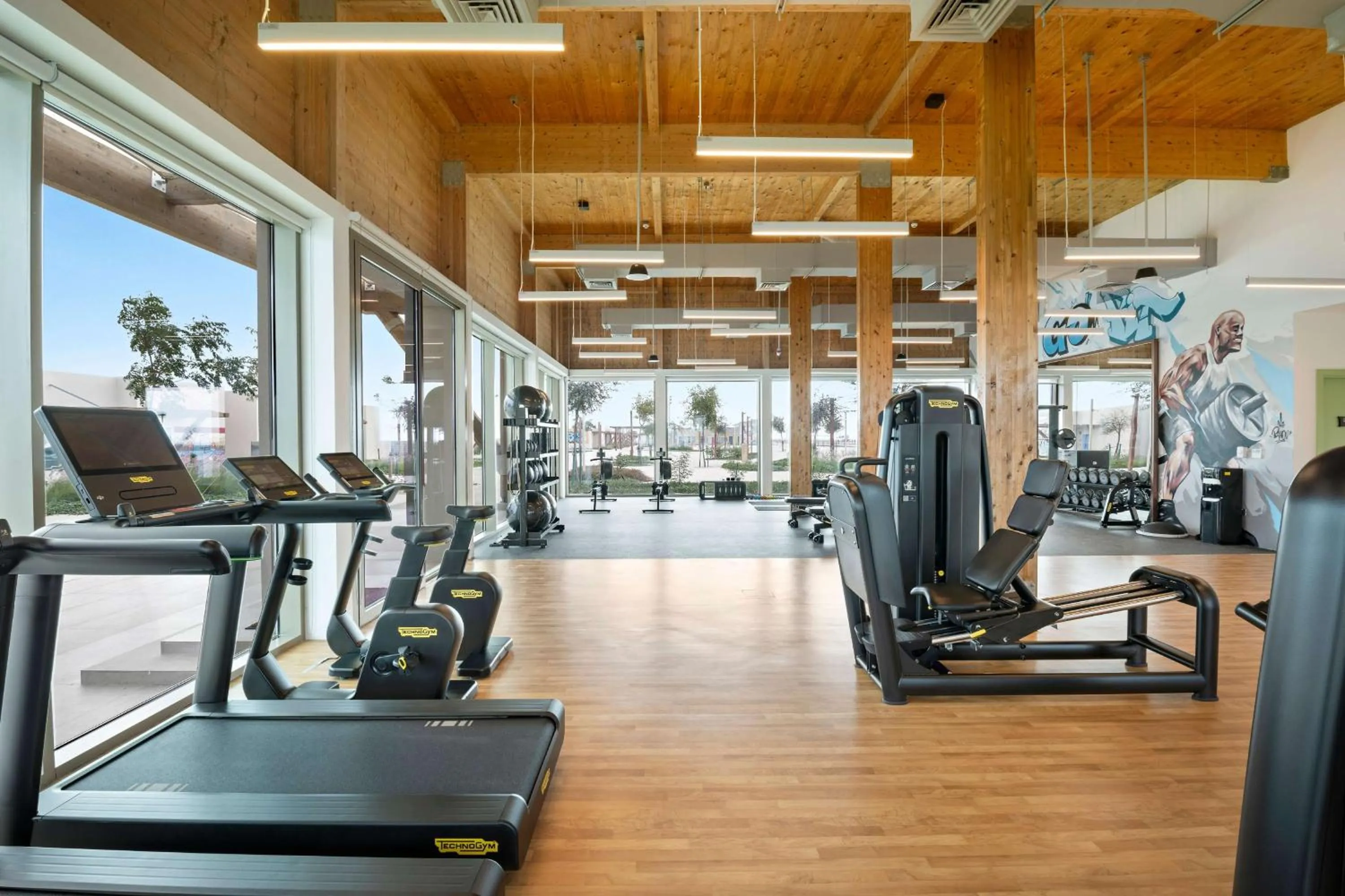 Fitness centre/facilities in Fuwairit Kite Beach, Tapestry Collection By Hilton