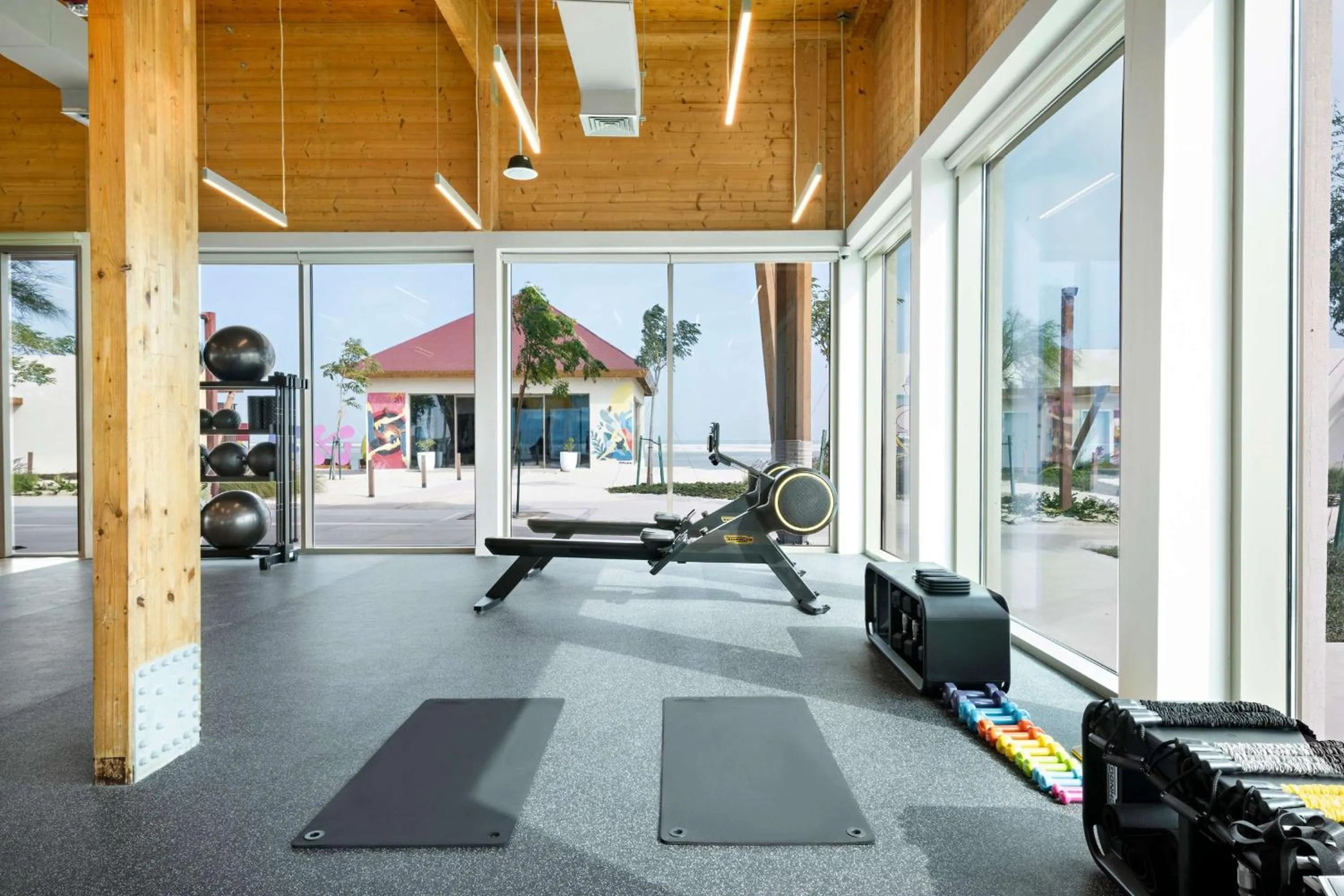 Fitness centre/facilities in Fuwairit Kite Beach, Tapestry Collection By Hilton
