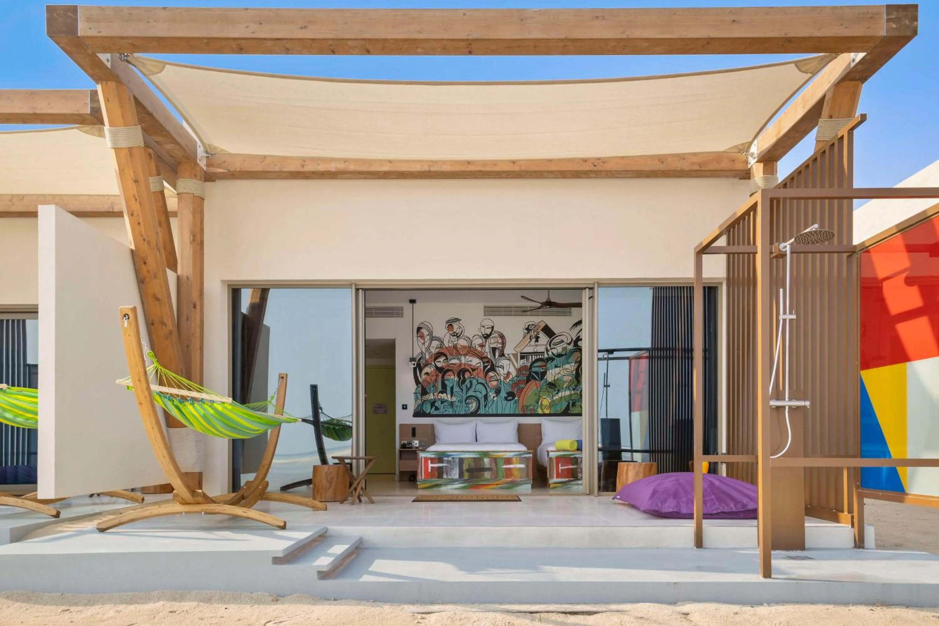 Bathroom in Fuwairit Kite Beach, Tapestry Collection By Hilton