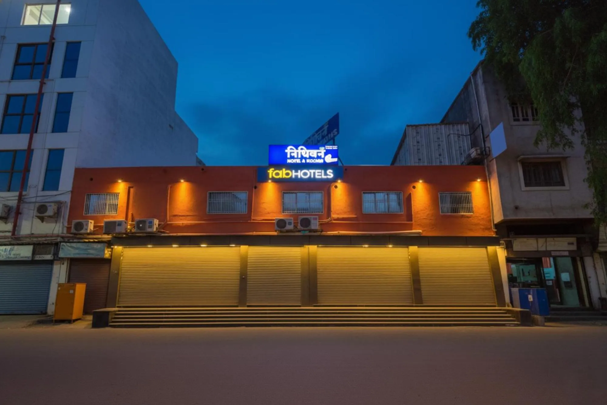 Property building in FabHotel Nidhivan - Nr Sarvottam The Restaurant