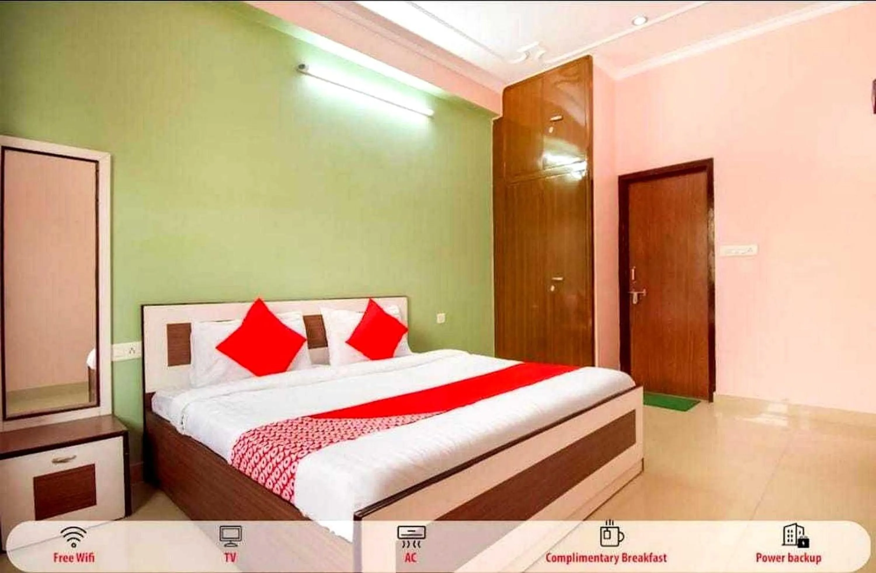 Bedroom, Bed in Hotel O by OYO CASTLE HOME STAY