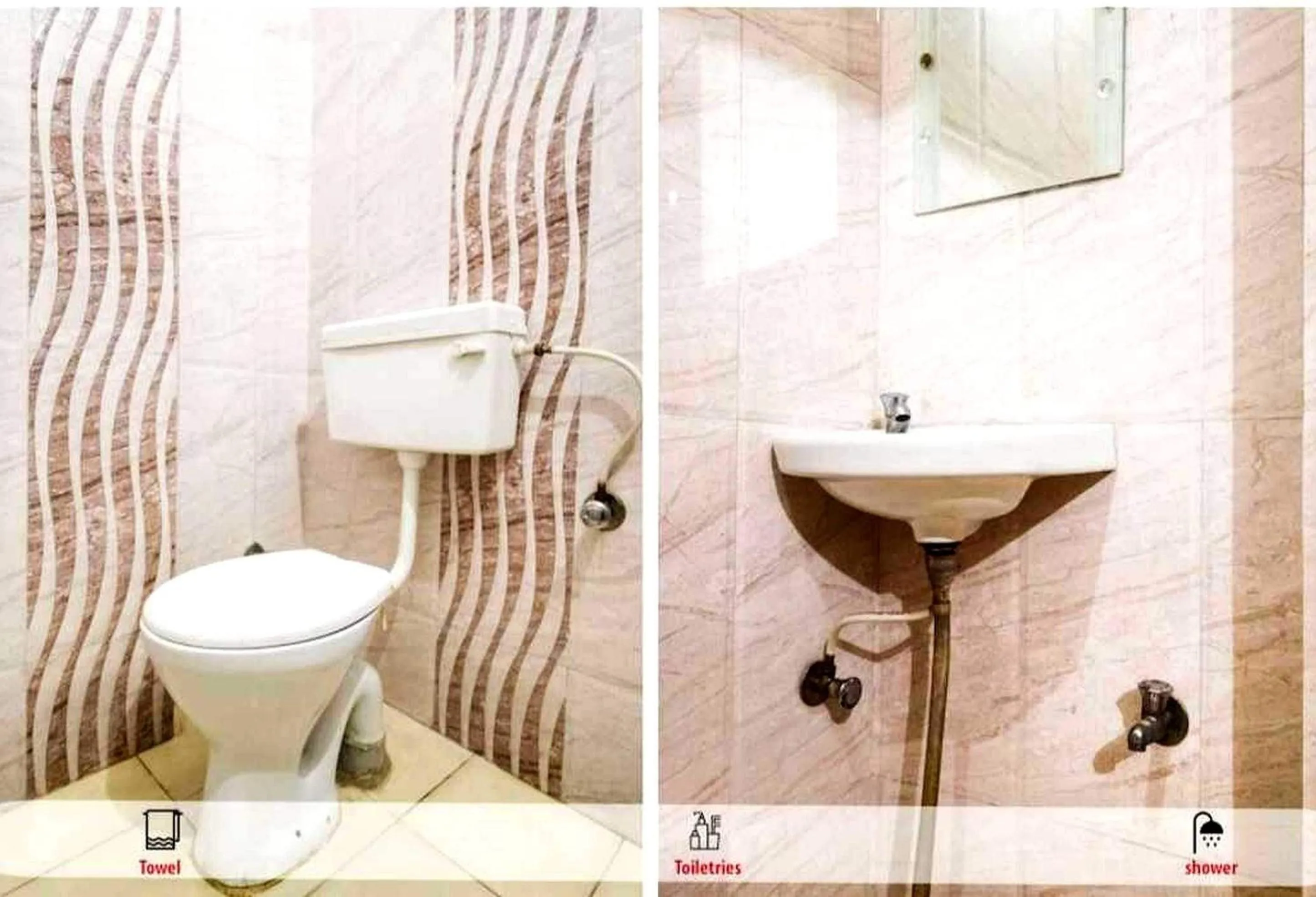 Bathroom in Hotel O by OYO CASTLE HOME STAY