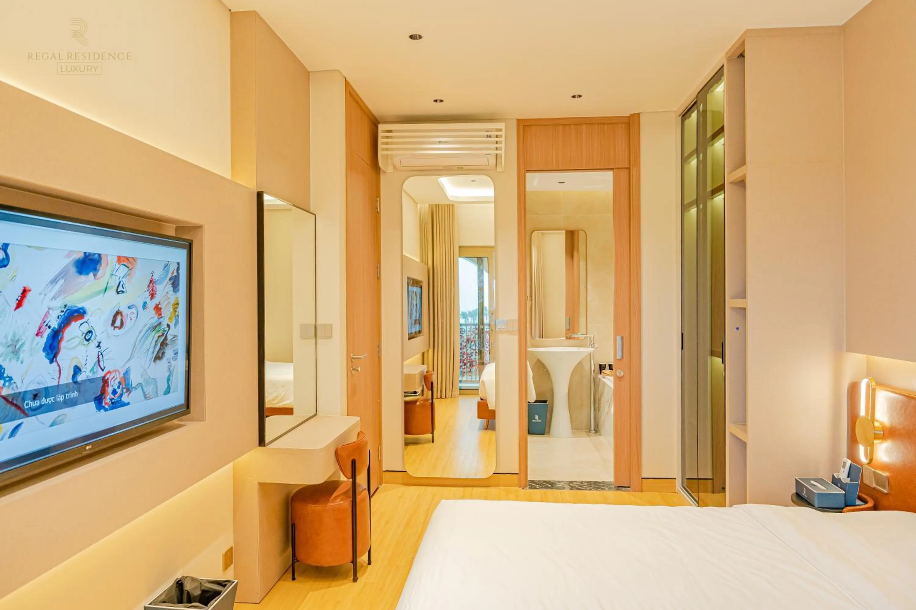 Photo of the whole room, Bed in Regal Collection House