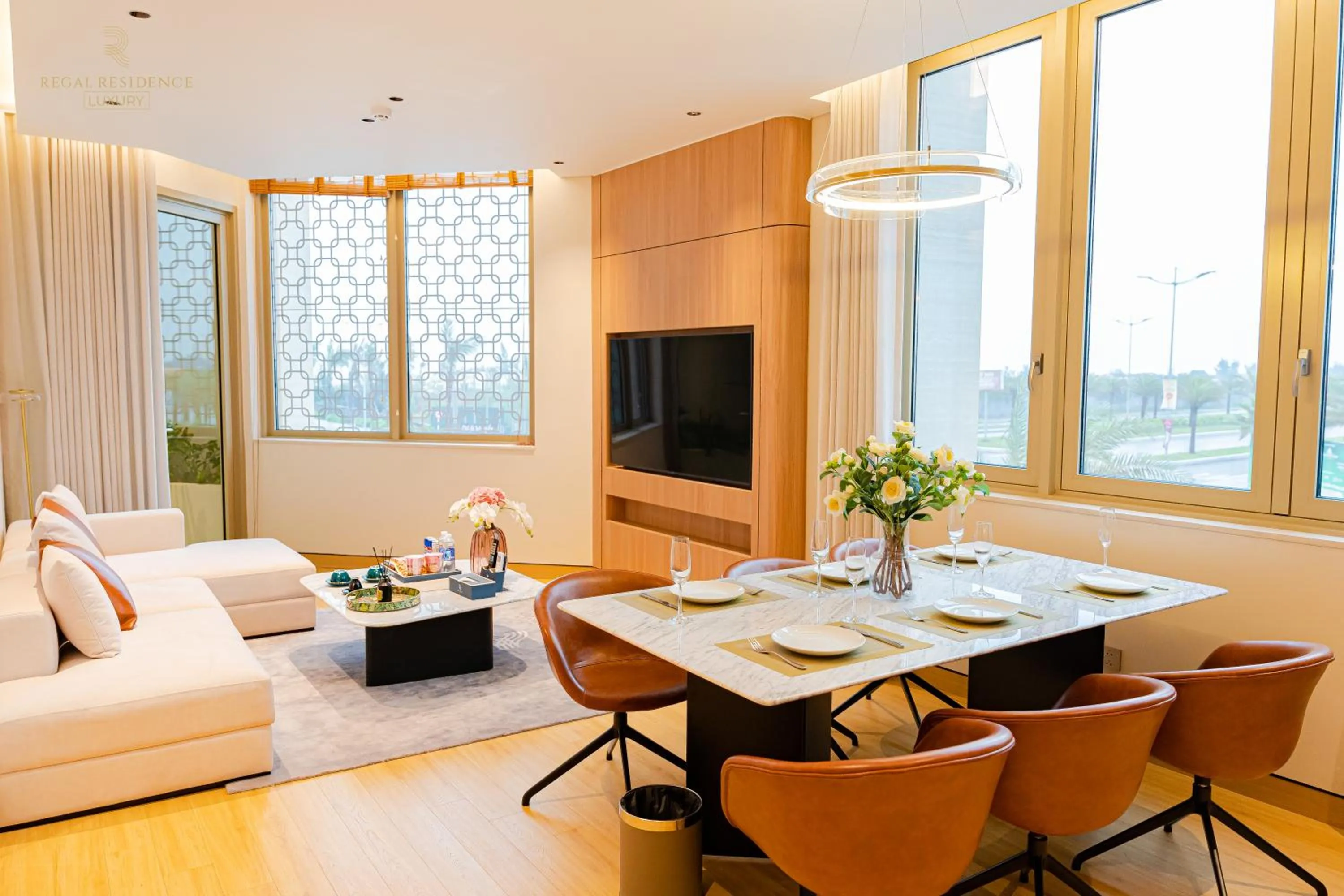 Living room in Regal Collection House