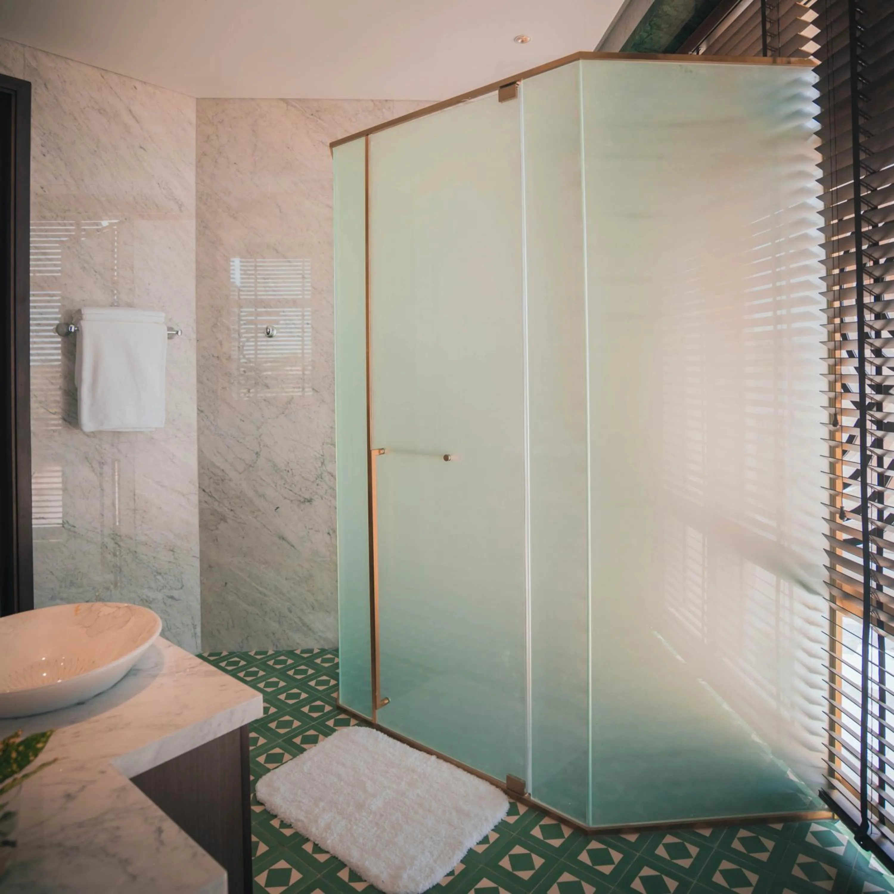 Shower in Regal Collection House