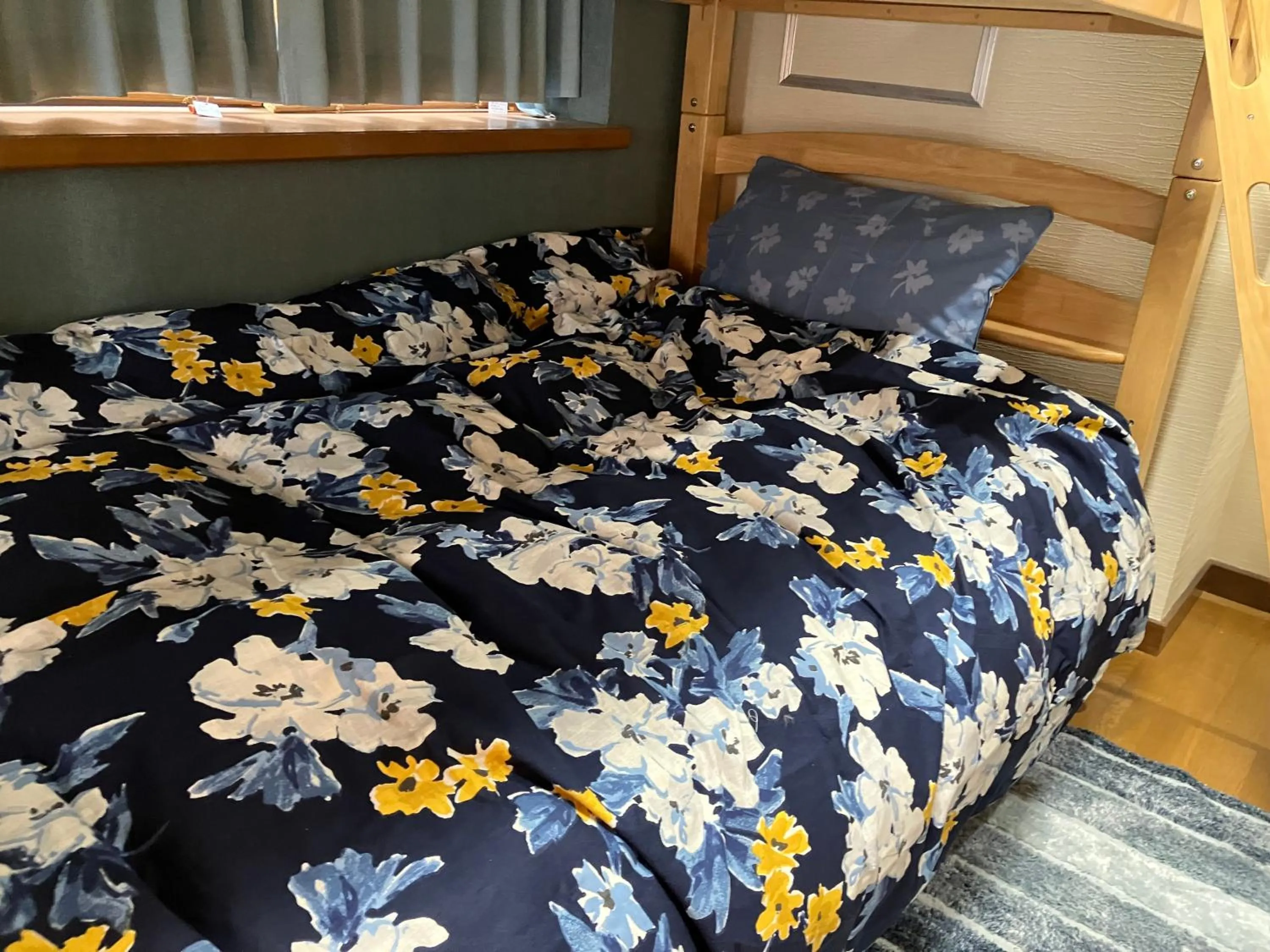 Photo of the whole room, Bed in Residence Ferie Nara station