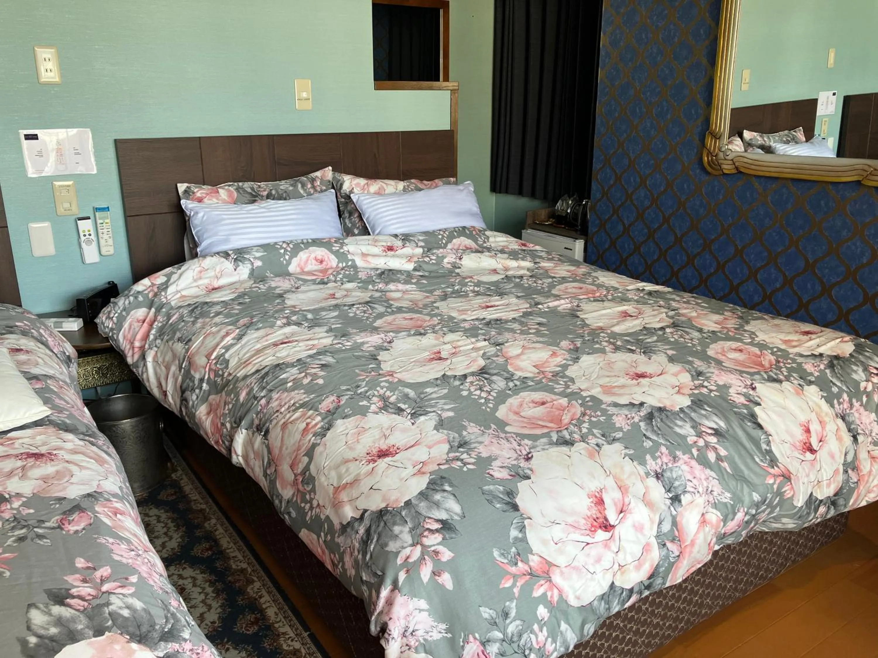 Photo of the whole room, Bed in Residence Ferie Nara station