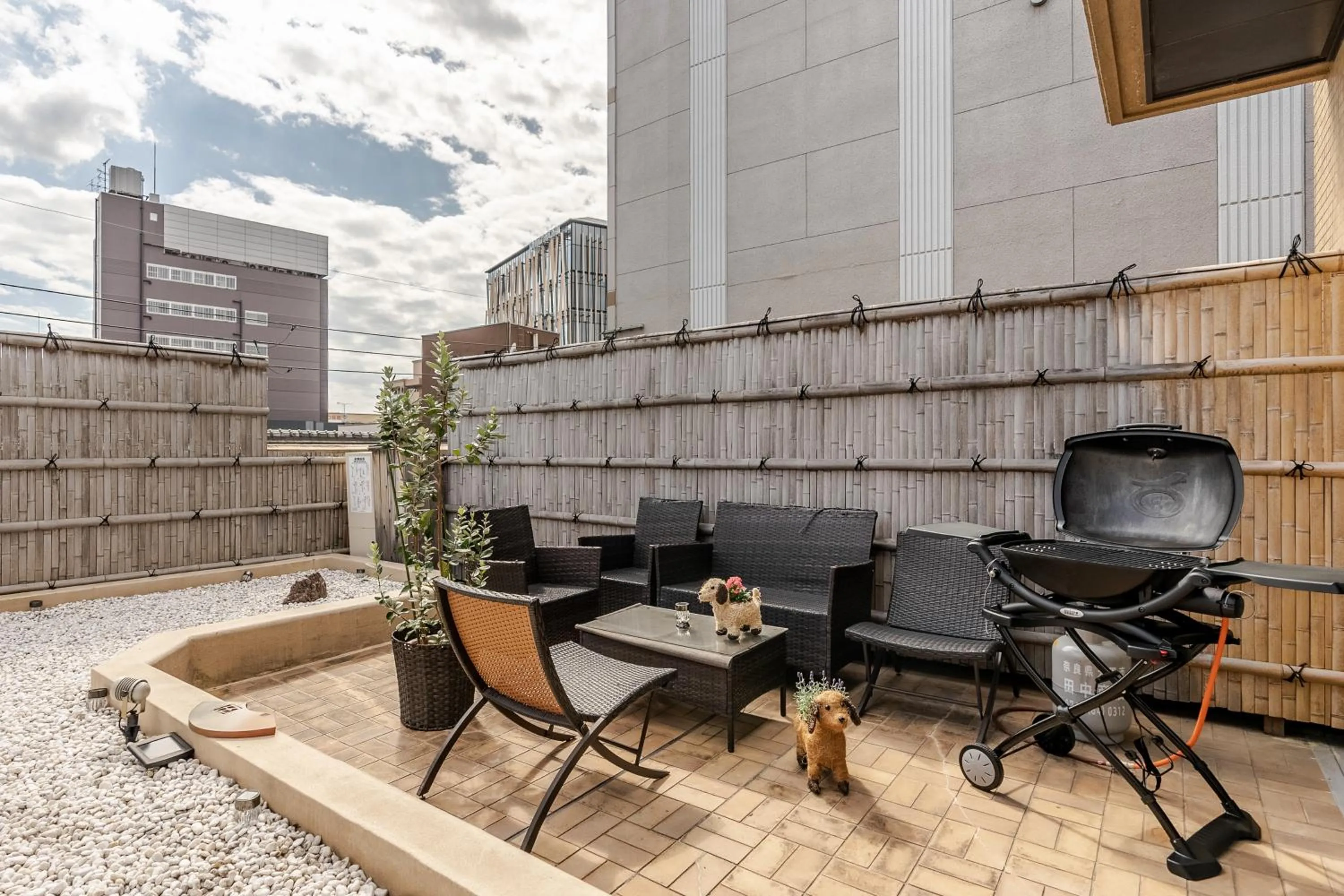 BBQ facilities in Residence Ferie Nara station