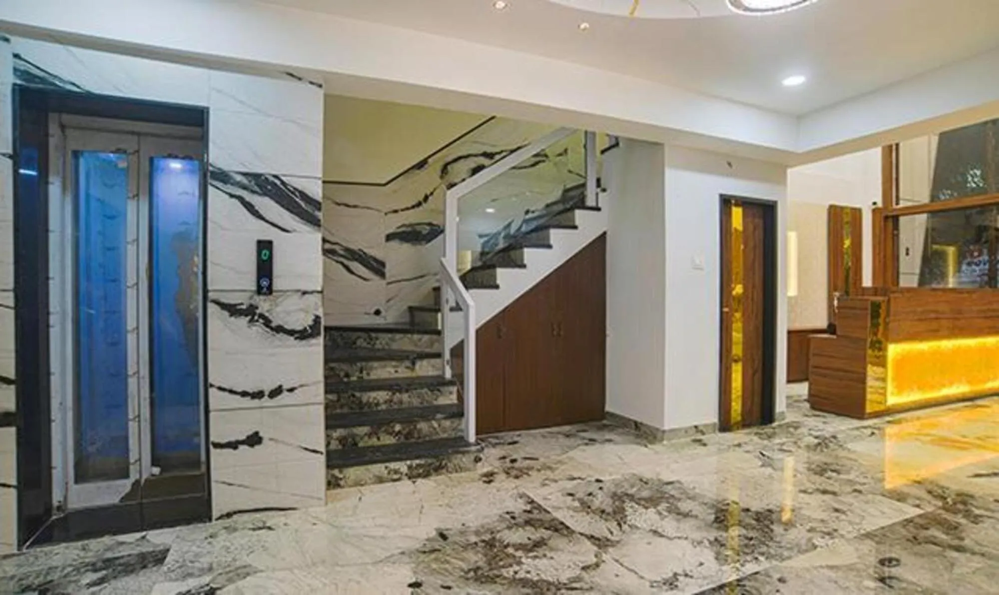 elevator in FabHotel Elite Residency