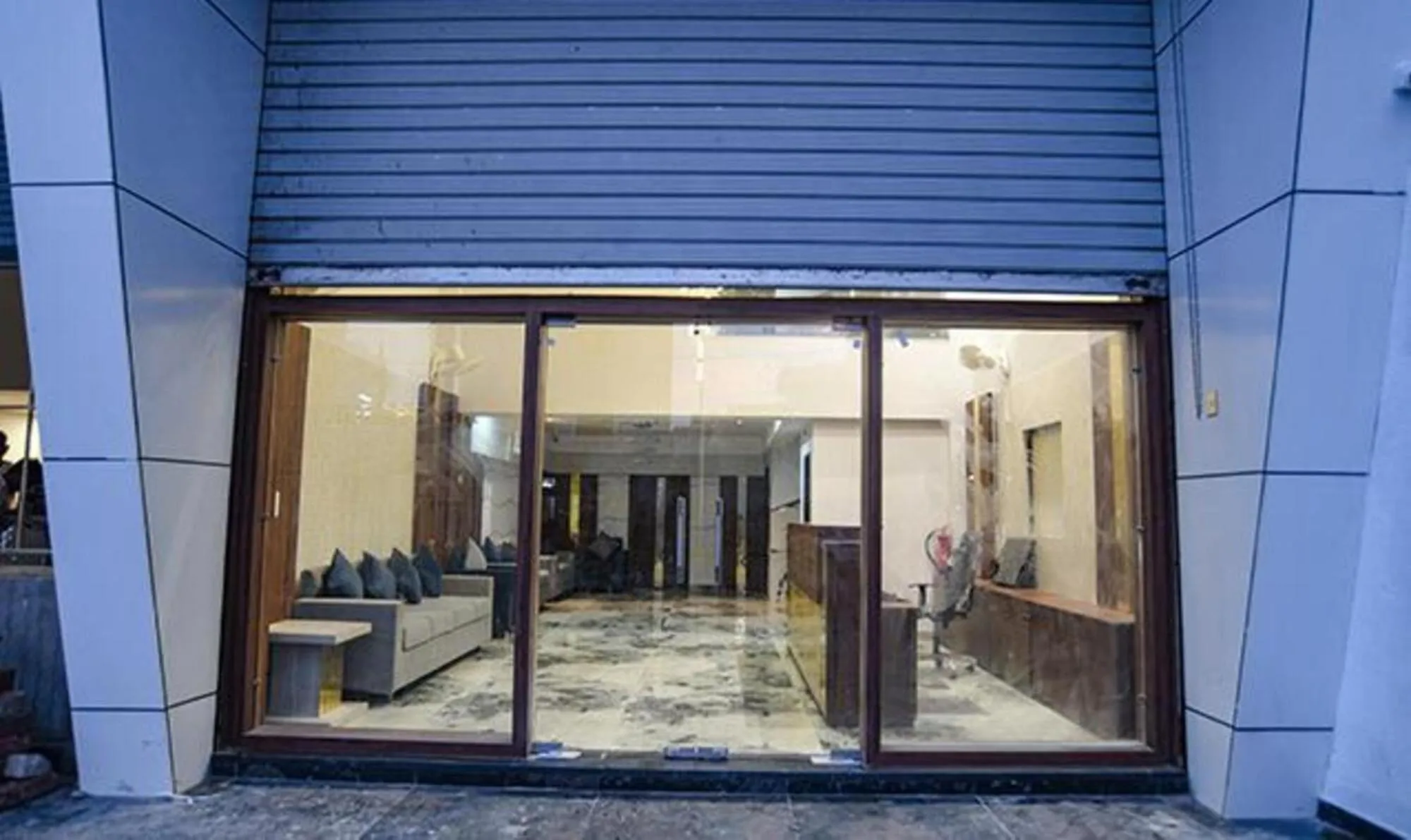 Facade/entrance in FabHotel Elite Residency