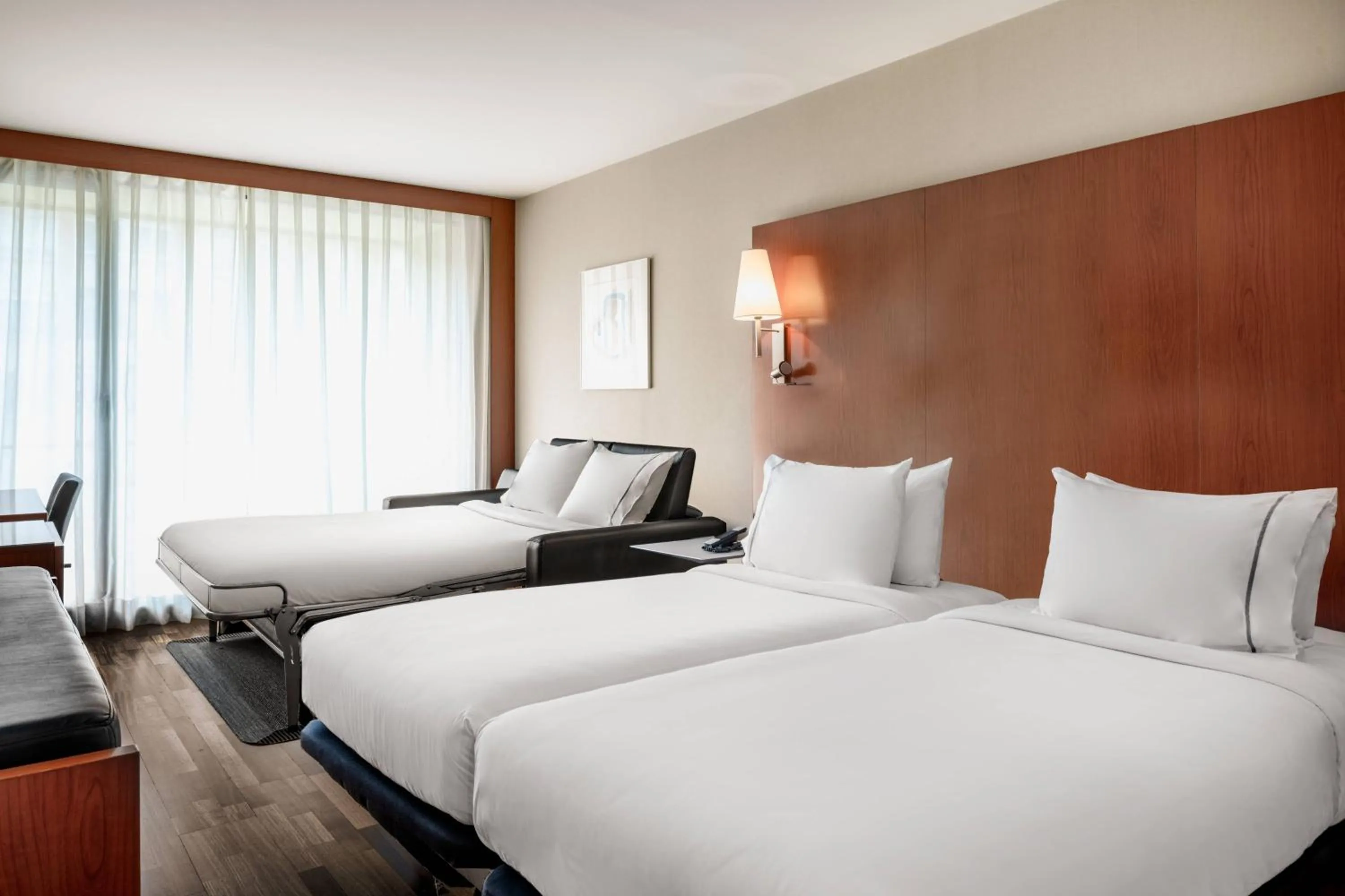 Photo of the whole room, Bed in AC Hotel La Rioja by Marriott