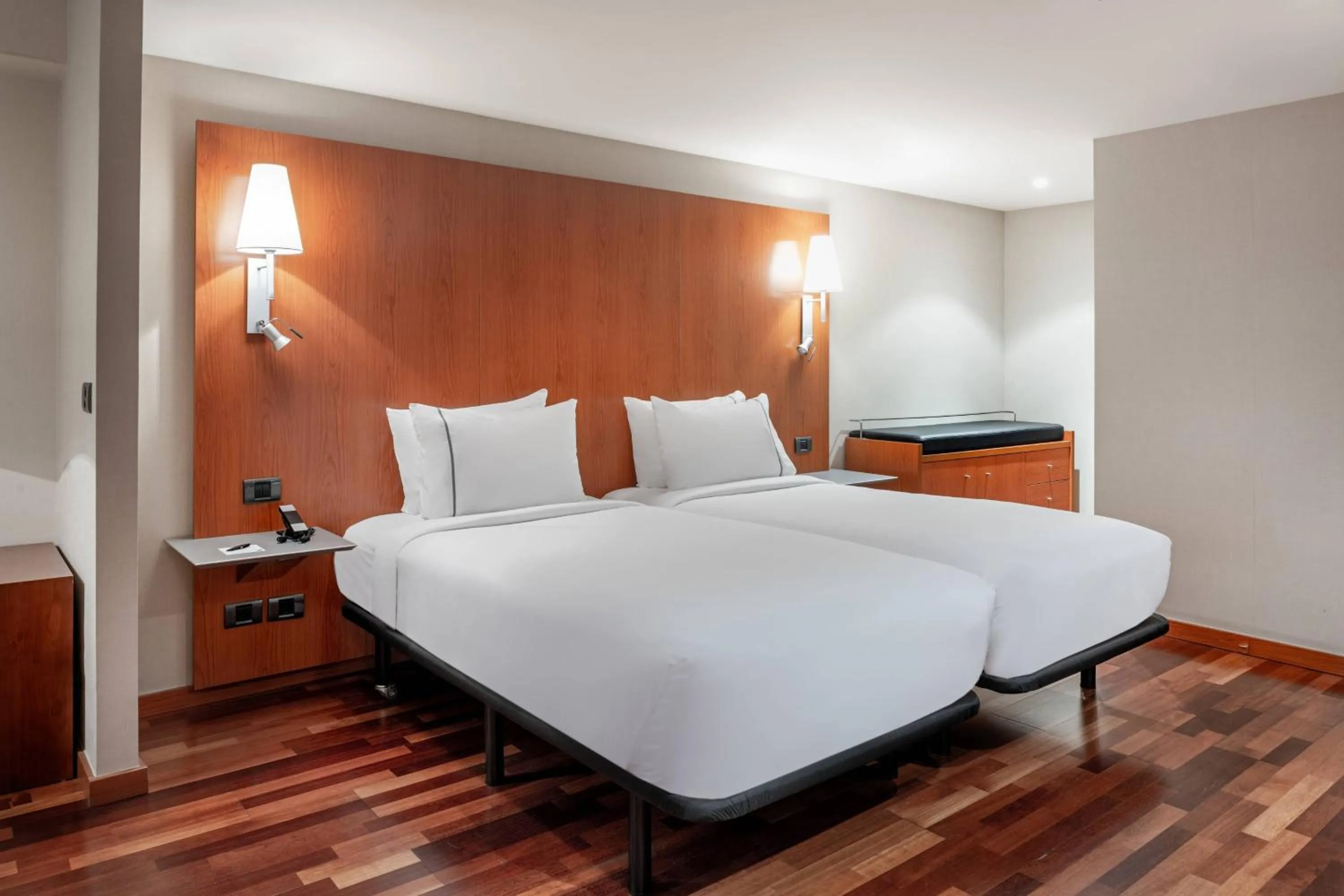 Photo of the whole room, Bed in AC Hotel La Rioja by Marriott