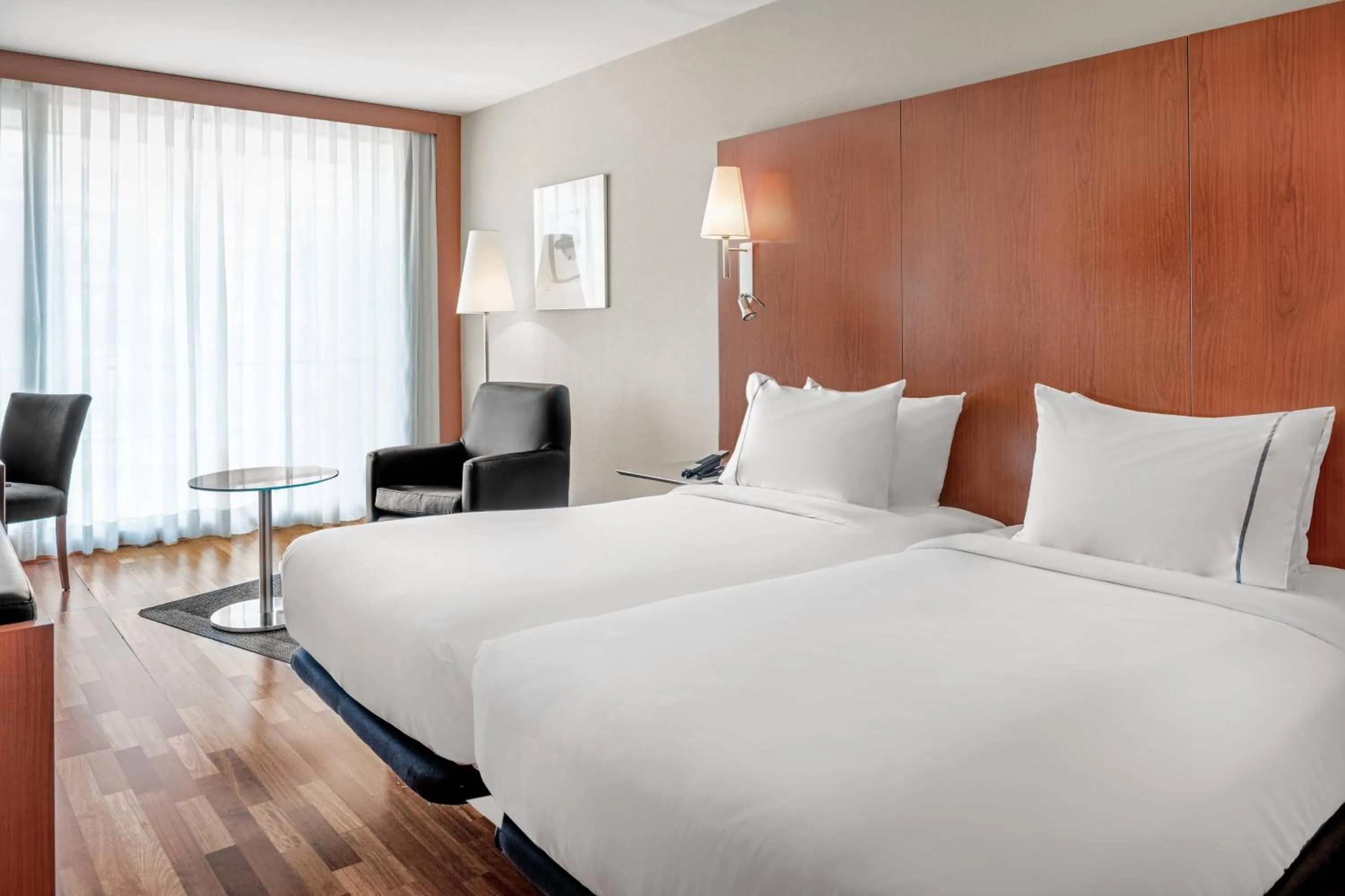 Photo of the whole room, Bed in AC Hotel La Rioja by Marriott