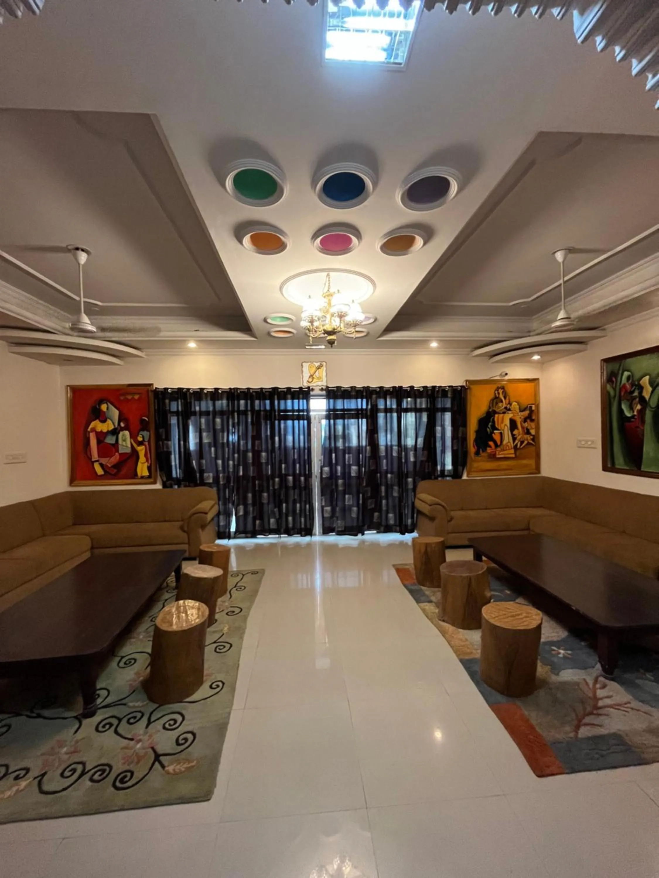 Lobby or reception in The Ranthambhore Heritage