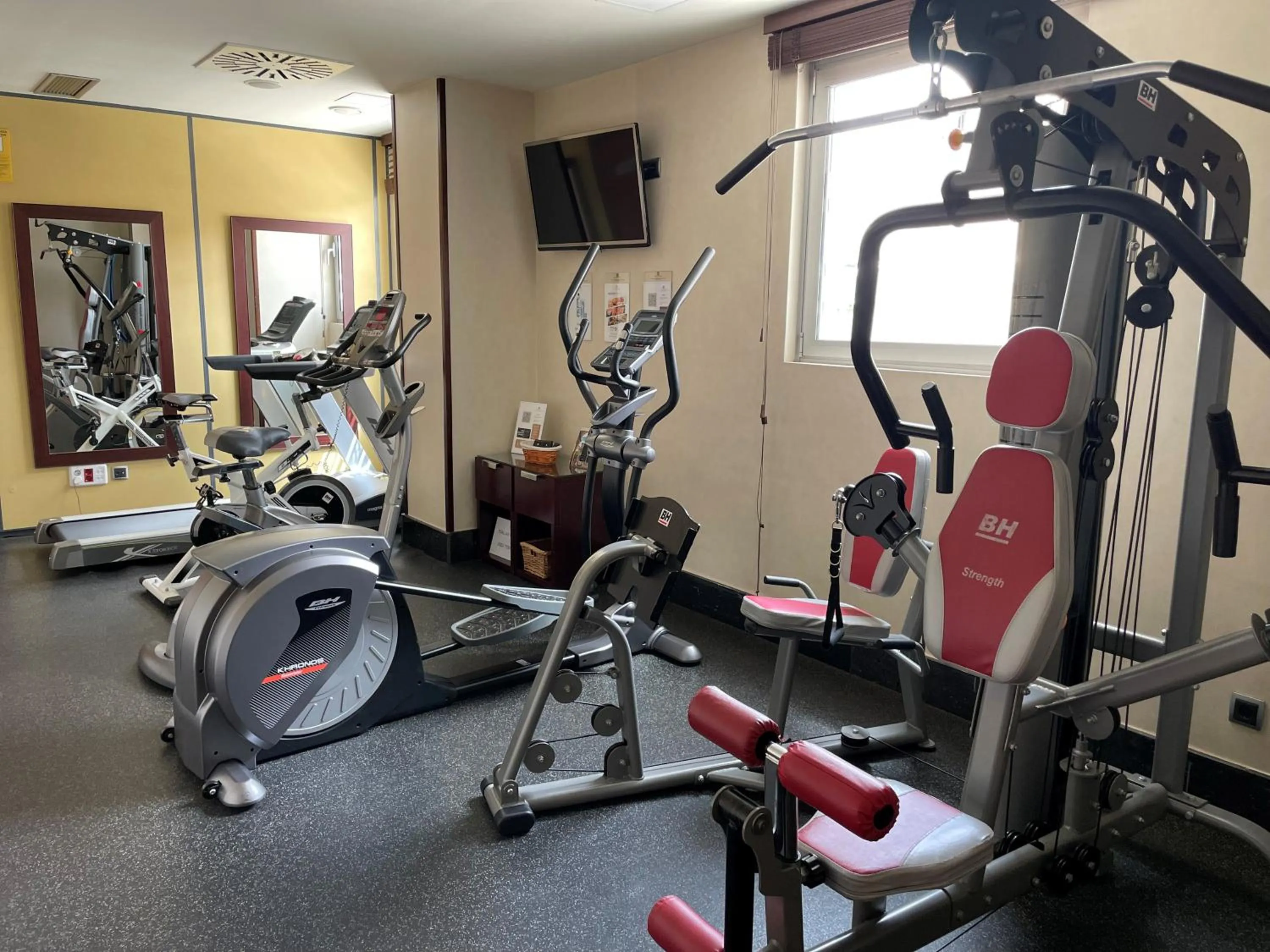 Fitness centre/facilities in Hotel Andalucía Center