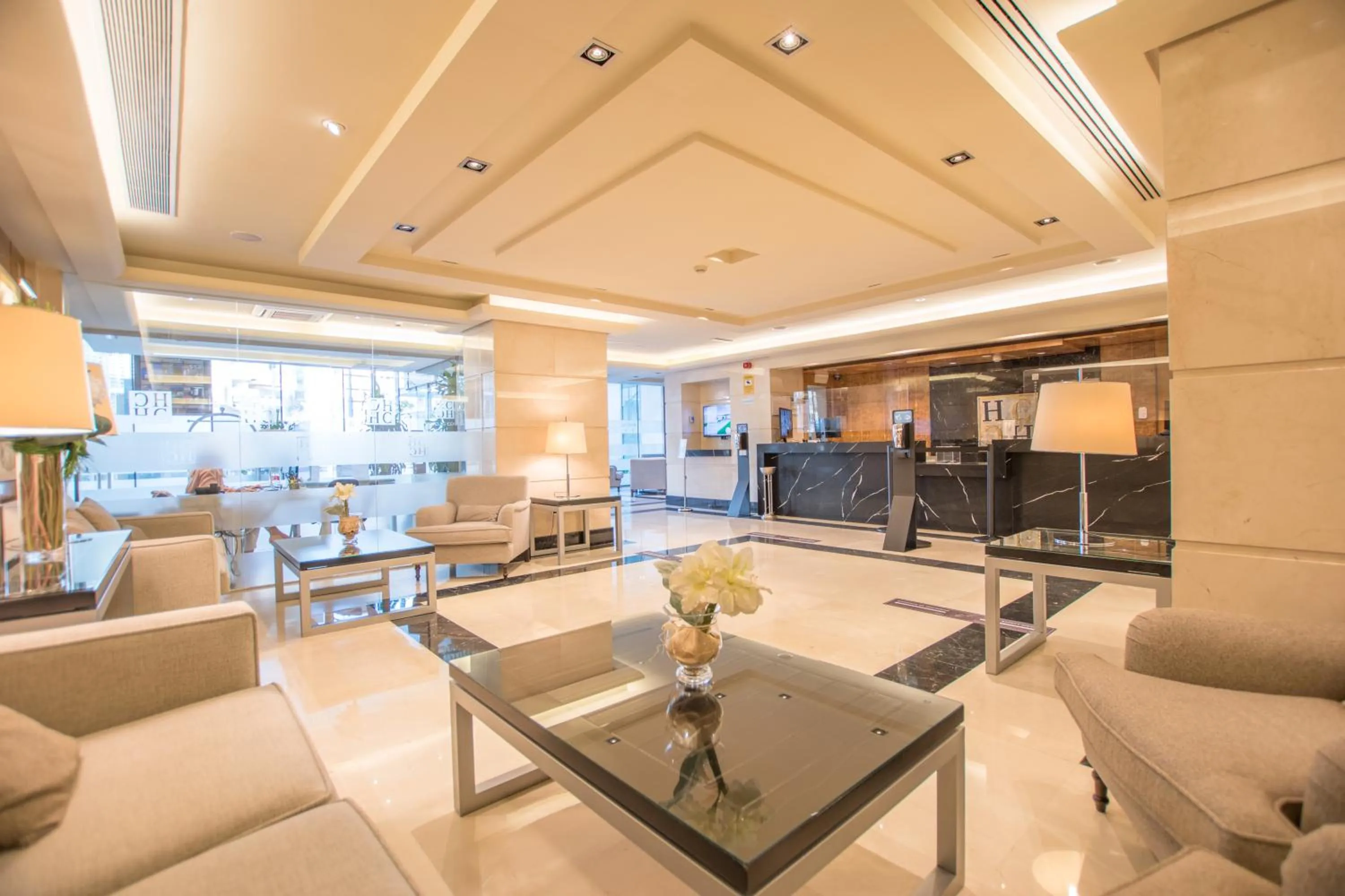 Lobby or reception in Hotel Andalucía Center