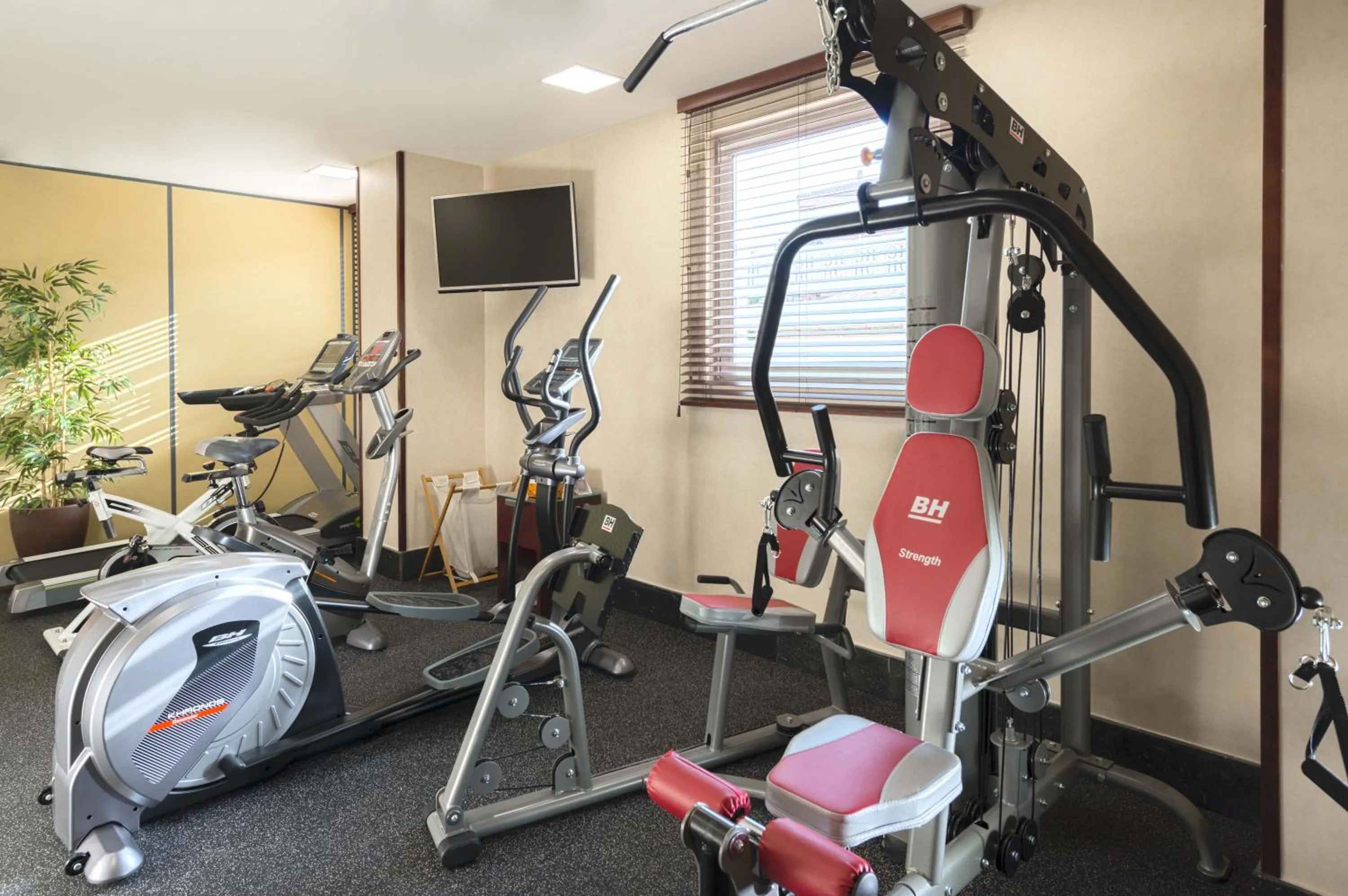 Fitness centre/facilities in Hotel Andalucía Center