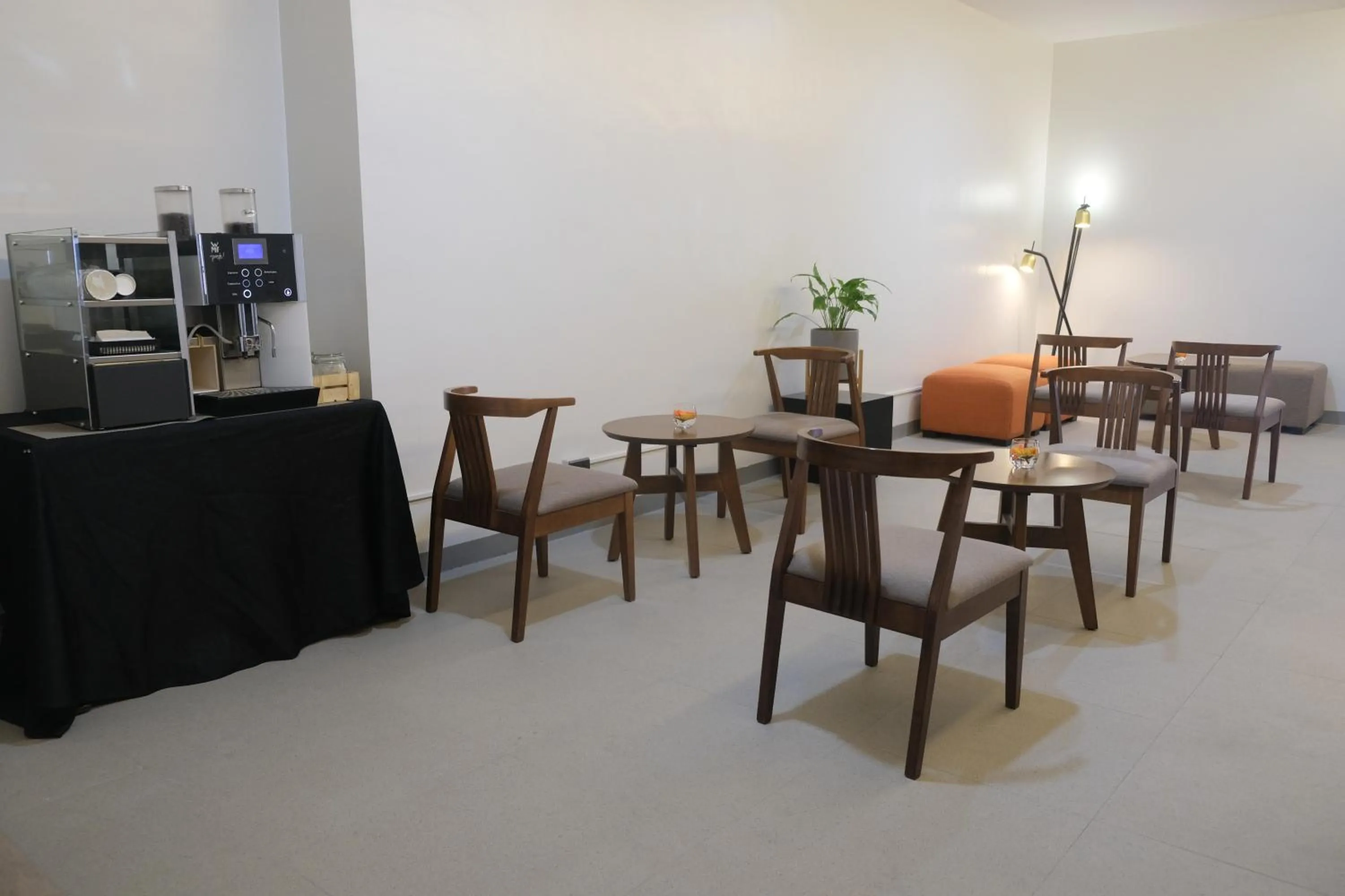 Seating area in Go Hotels Plus Mandaluyong