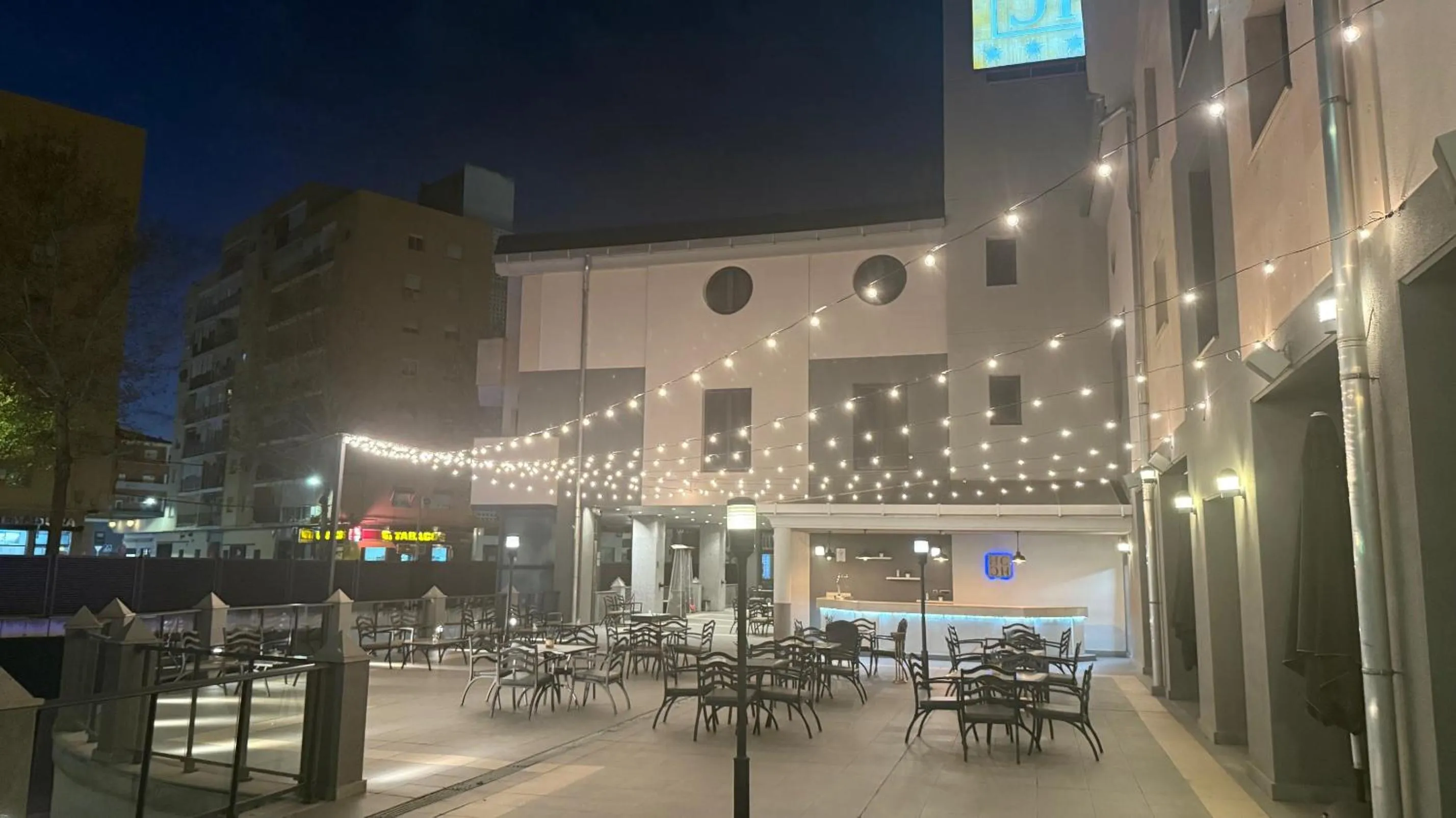 Balcony/Terrace in Hotel Badajoz Center