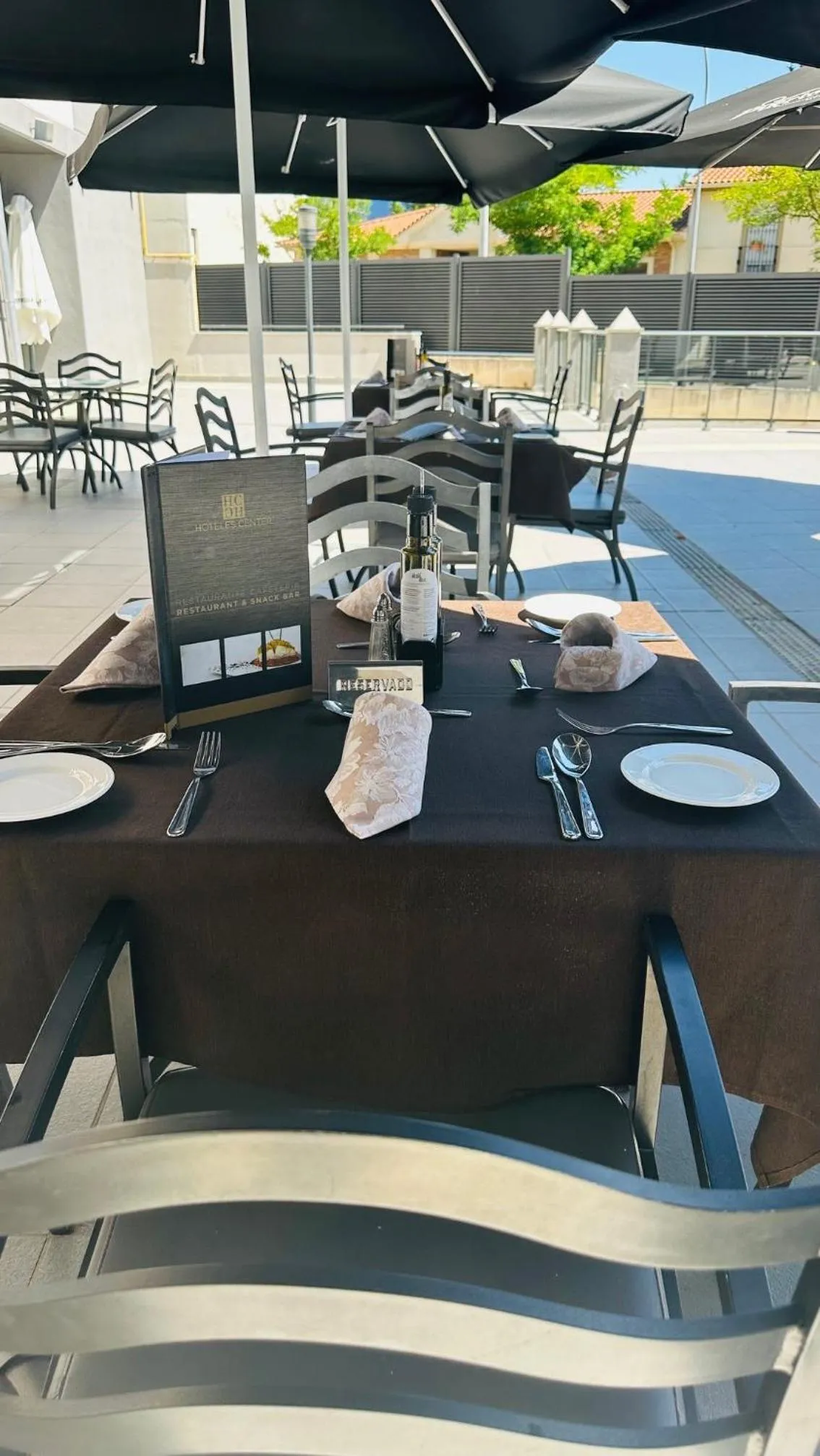 Balcony/Terrace in Hotel Badajoz Center
