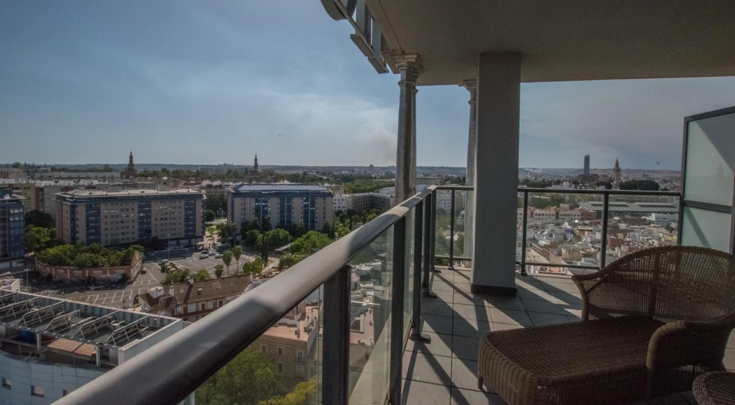 Balcony/Terrace in Hotel Sevilla Center