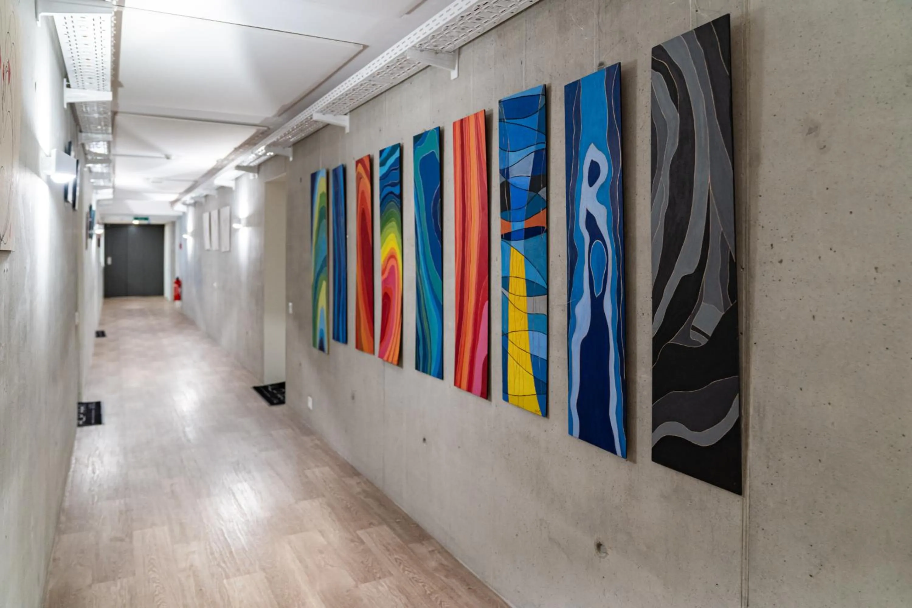 Decorative detail in Alp Art Hotel Monthey