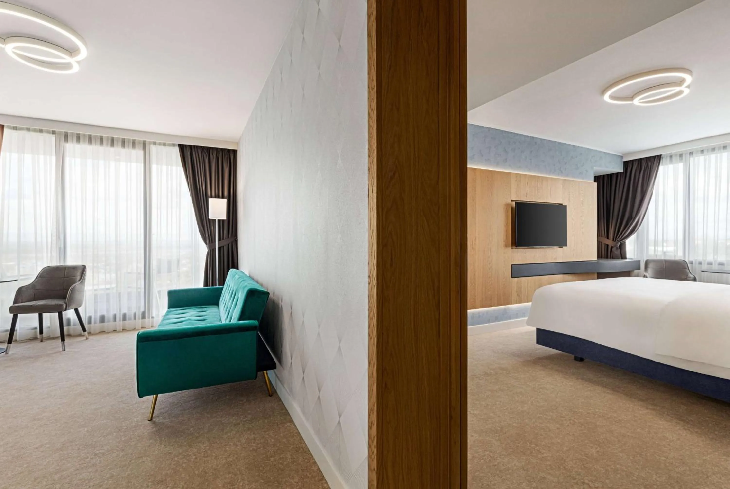 Bed in Ramada by Wyndham Slatina Parc