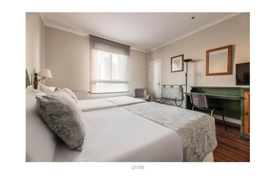 Photo of the whole room, Bed in Hotel Rio Badajoz