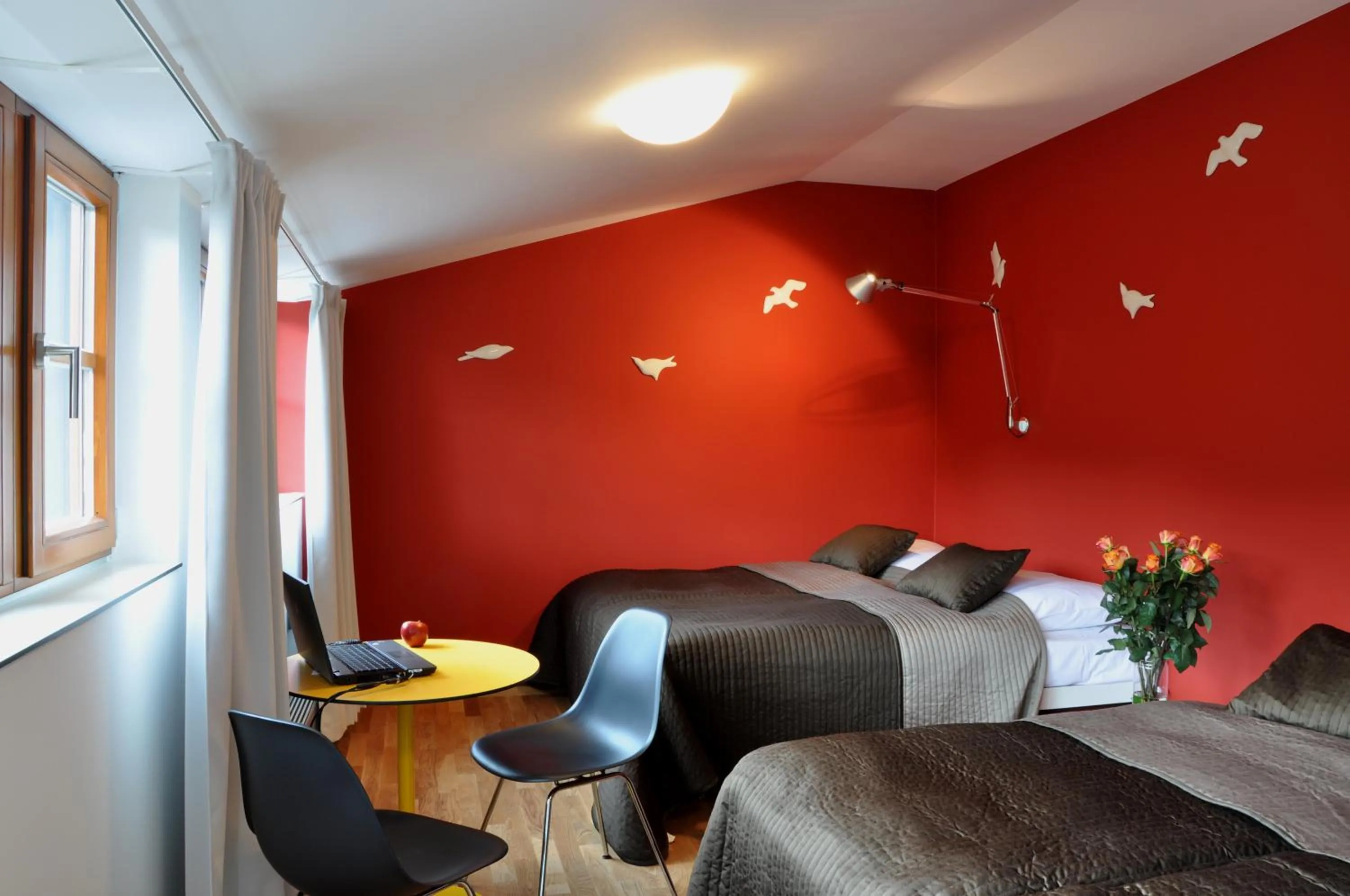 Bed in Hotel Kokořín