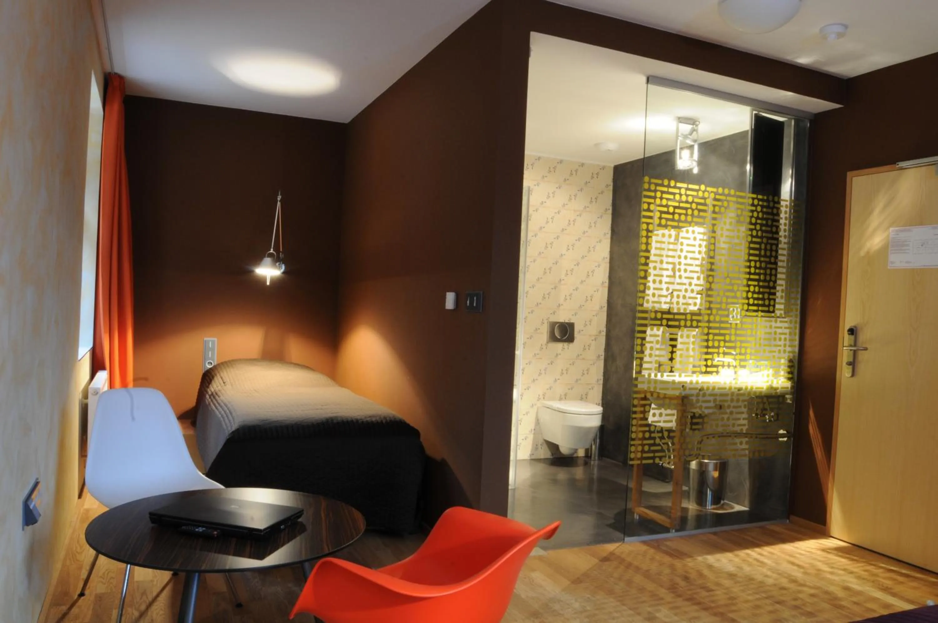 Bed in Hotel Kokořín