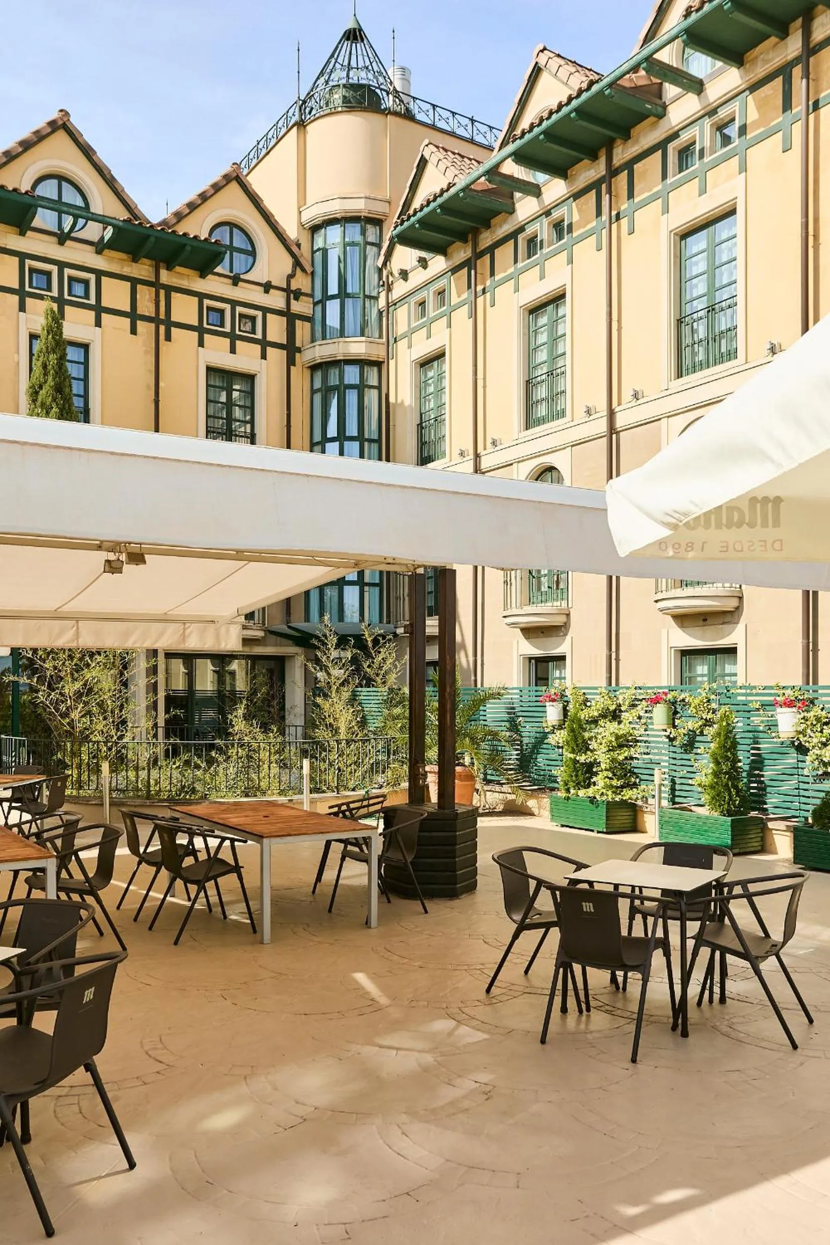 Balcony/Terrace in Hotel Silken Villa de Laguardia